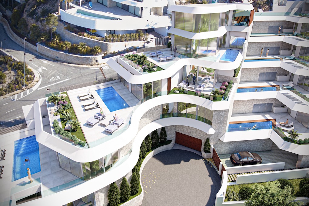 Luxurious seaside villa in Mascarat