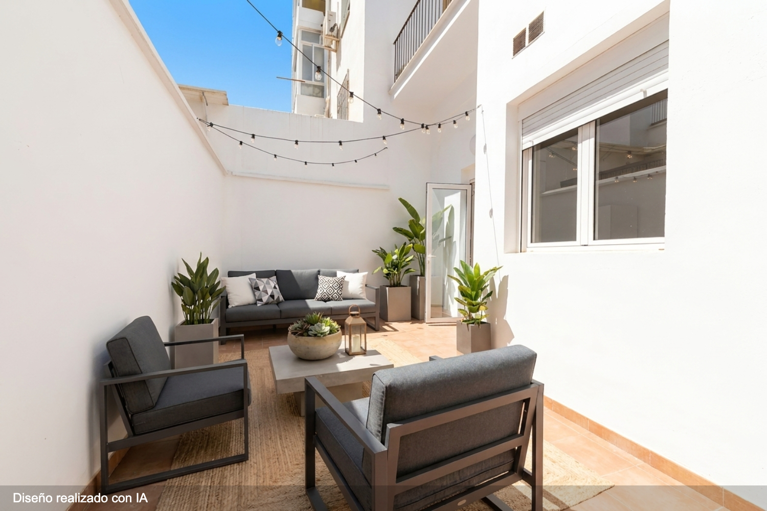 Brand new ground floor with terrace next to Serreria