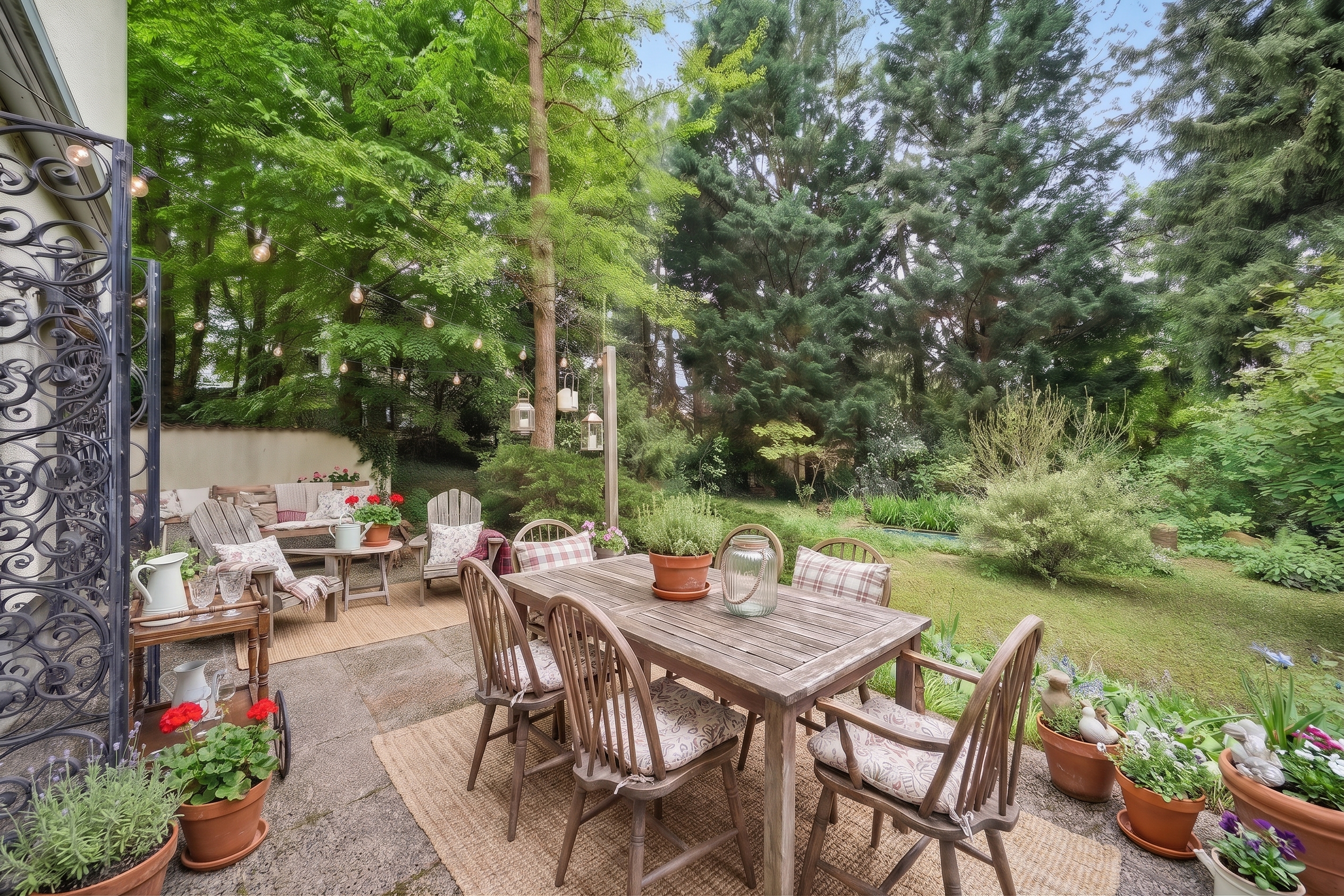Wien-Penzing: Villa auf 2333 m² großem parkähnlichem Baugrundstück mit absoluter Privatsphäre und idyllischer Ruhe