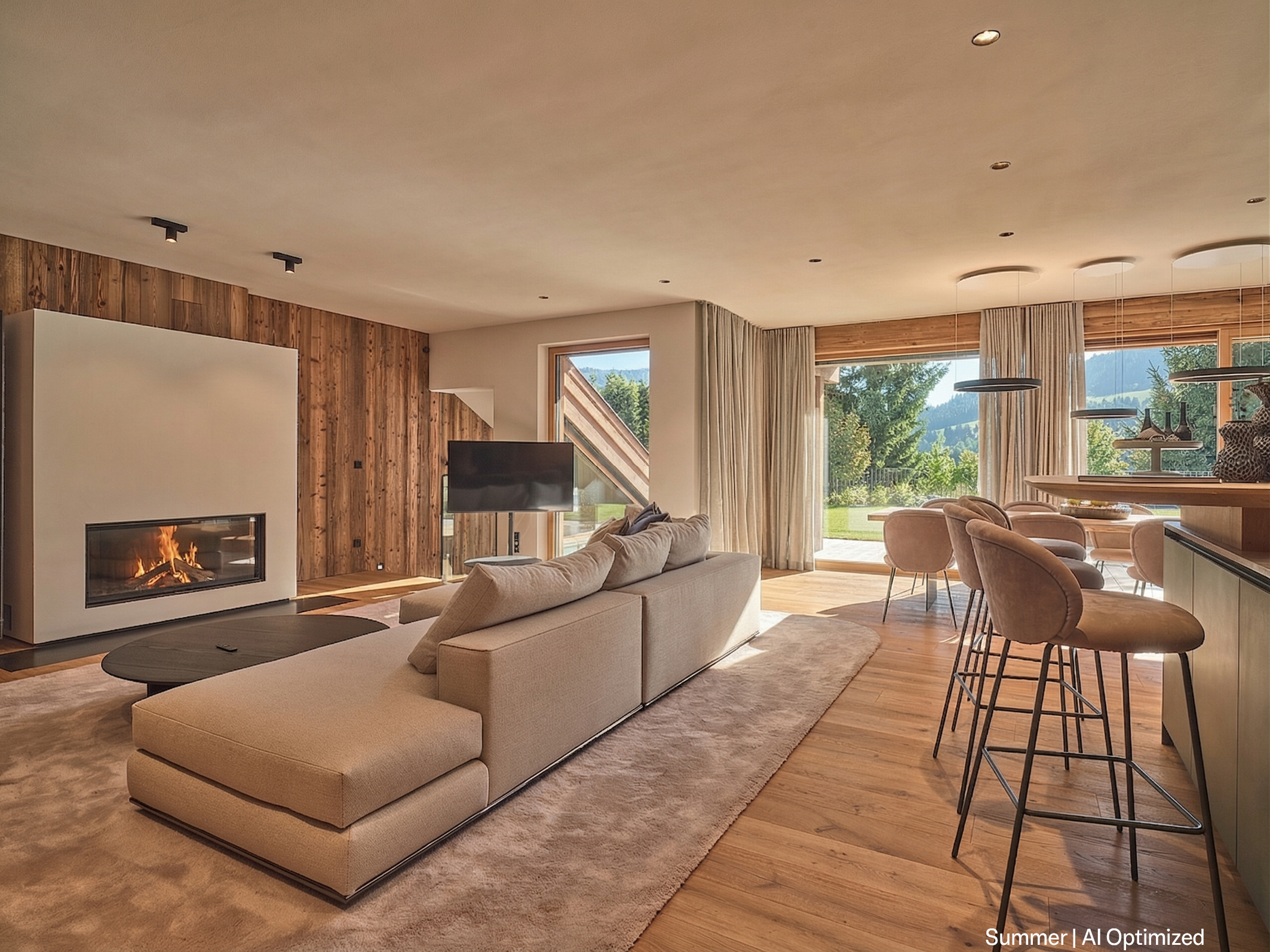 Alpines Hideaway - exklusice Chalet Maisonette mit Swim Spa