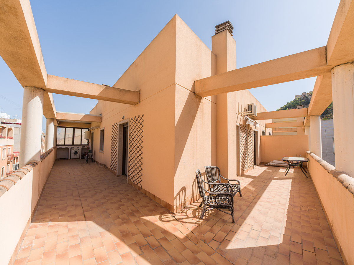 Penthouse avec 128 m² de terrasses en centre-ville
