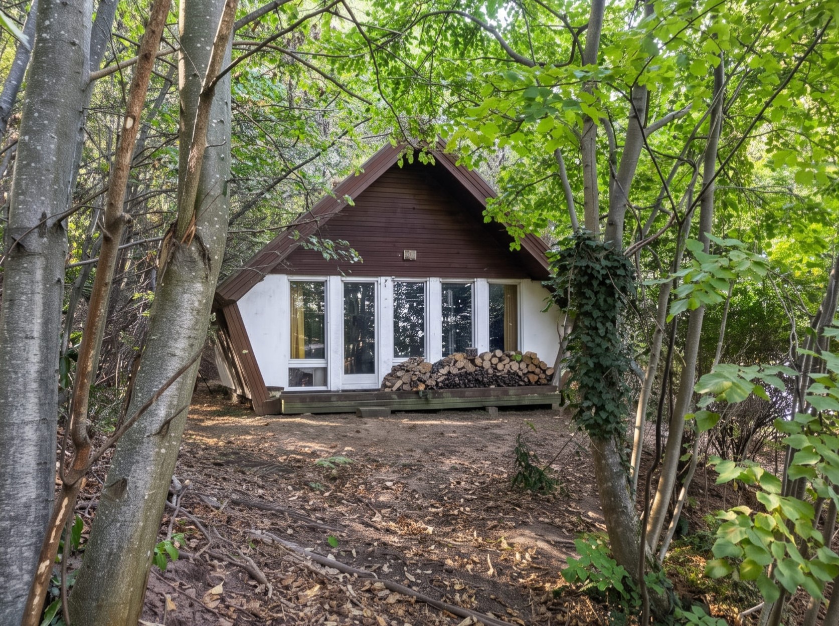 Absolute Gelegenheit: Idyllisches Ferienhaus mit großem Waldgrundstück in fantastischer Lage