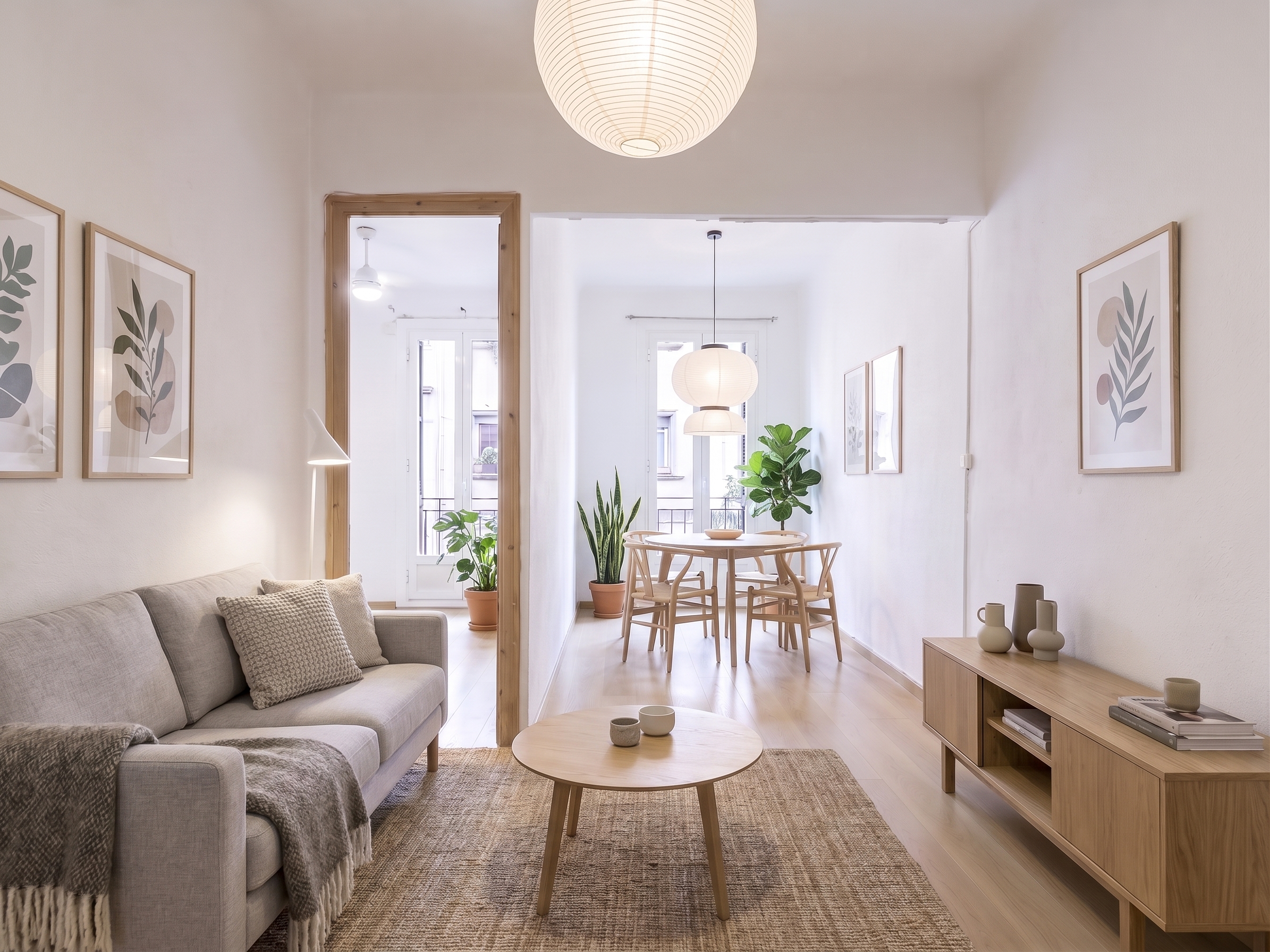 Charming renovated apartment in classic building with elevator [AI-modified]