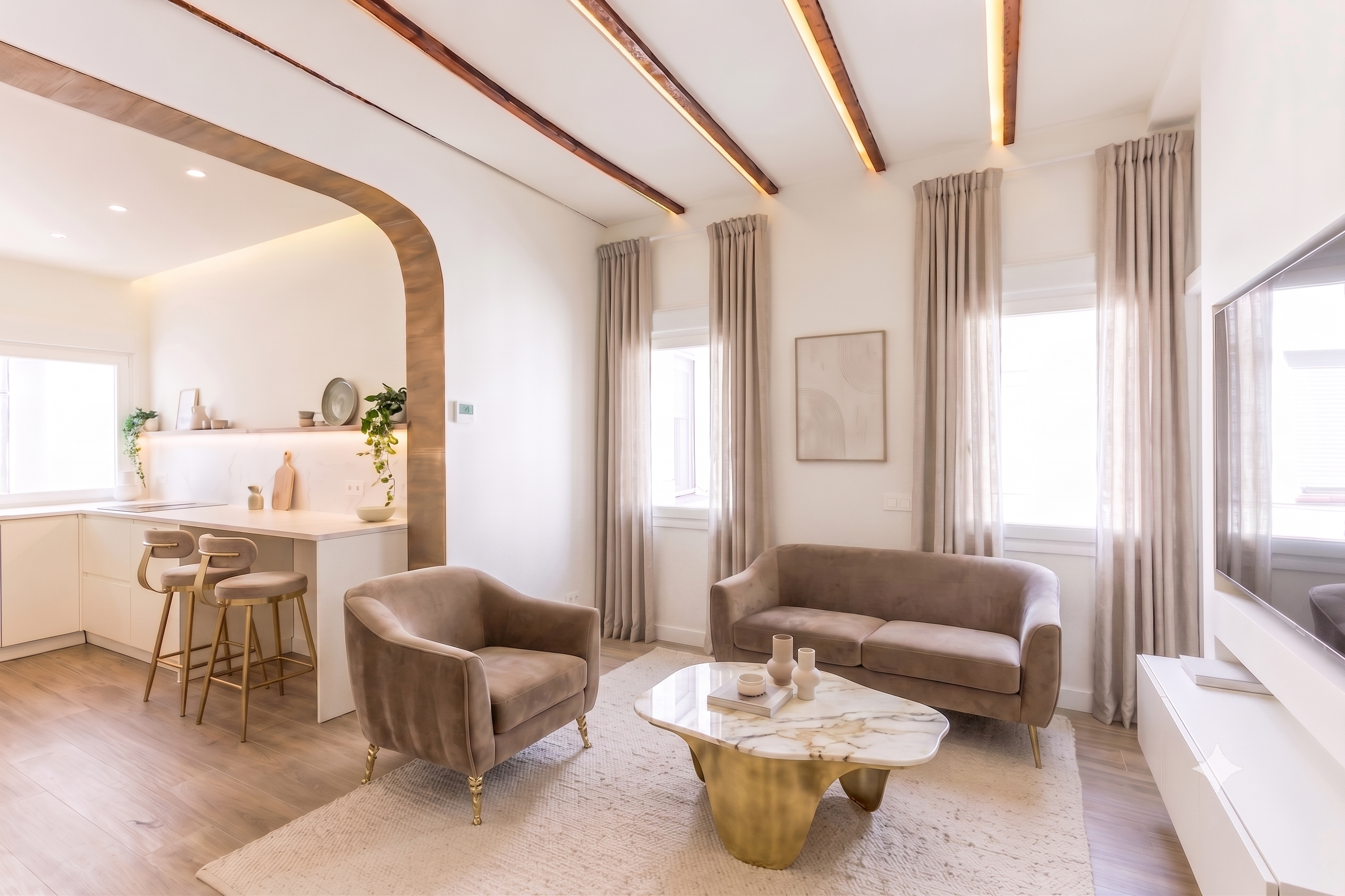 Renovated penthouse in Ibiza neighborhood, 1 min from Retiro Park