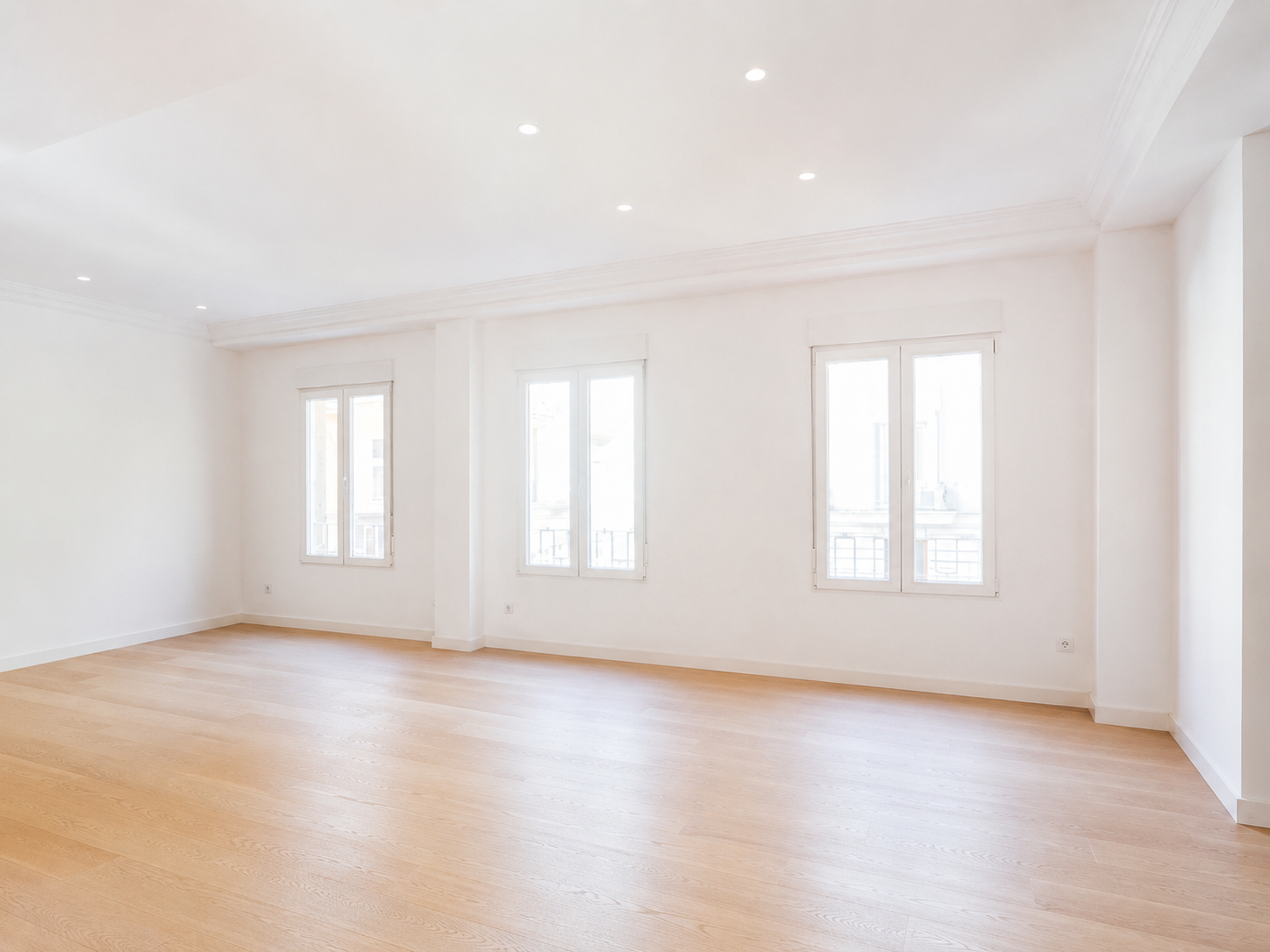 Exclusiva vivienda sin amueblar en el centro de Valencia