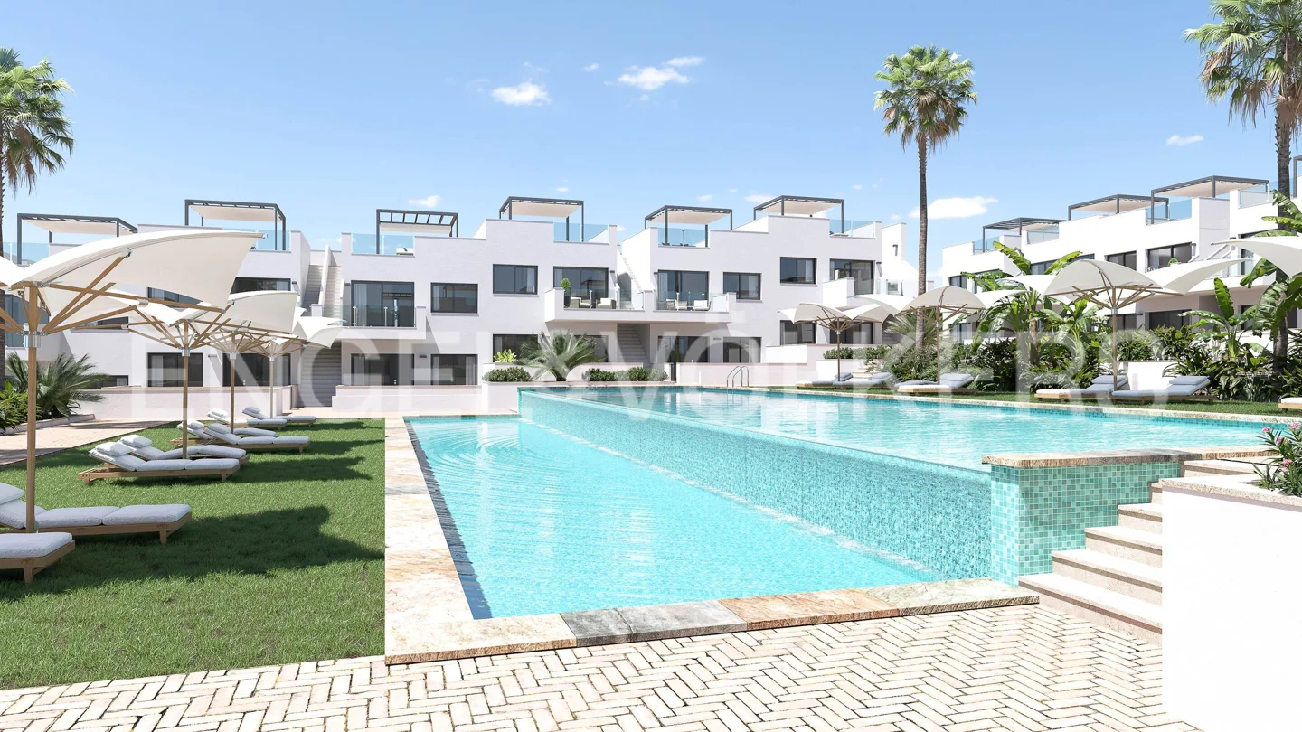 Newly built apartments in Los Balcones Torrevieja