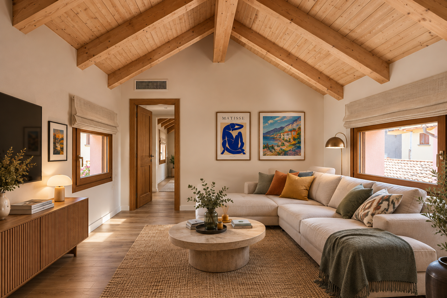 Palazzo San Marco: exklusive neue Drei-Zimmer-Wohnung in Pisogne [KI-modifiziert]