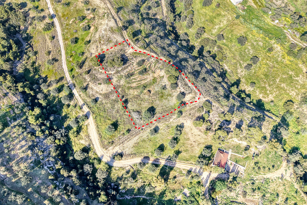 Amanzoe hilltop plot with approved villa in Porto Heli