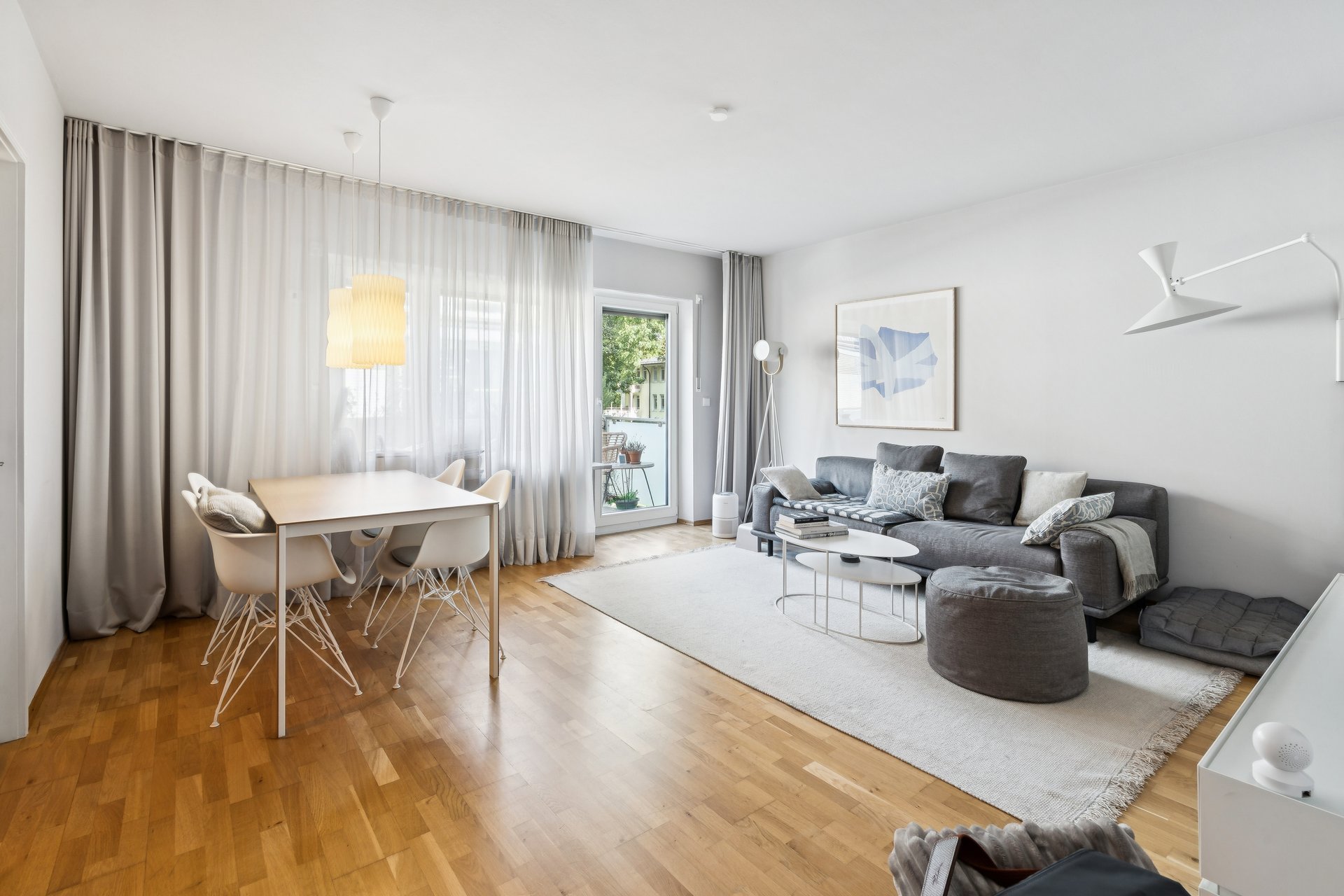 More room for ideas – charming 1-bedroom apartment with heated hobby room in Herzogpark