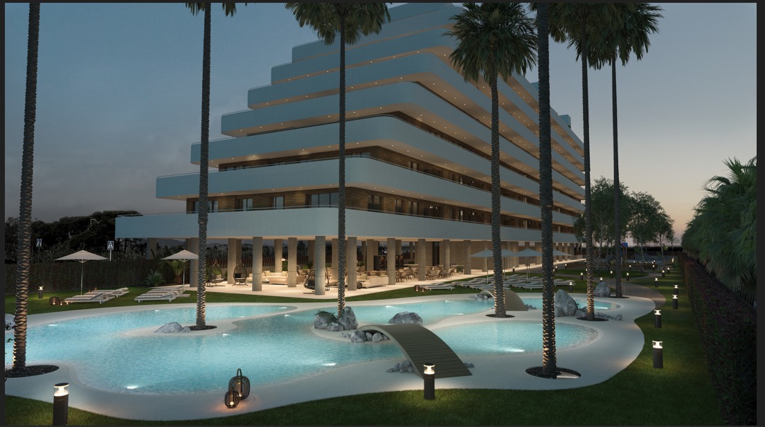 Descubra lujo mediterráneo en Moncofa: apartamento nuevo 2026 con terraza, vistas al mar, garaje y amenities premium (piscina, gimnasio, seguridad 24 h)