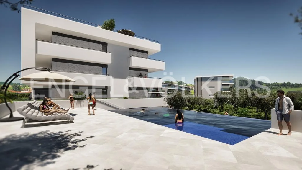 Apartamento T2 novo e moderno de alta qualidade numa zona residencial tranquila em Portimão