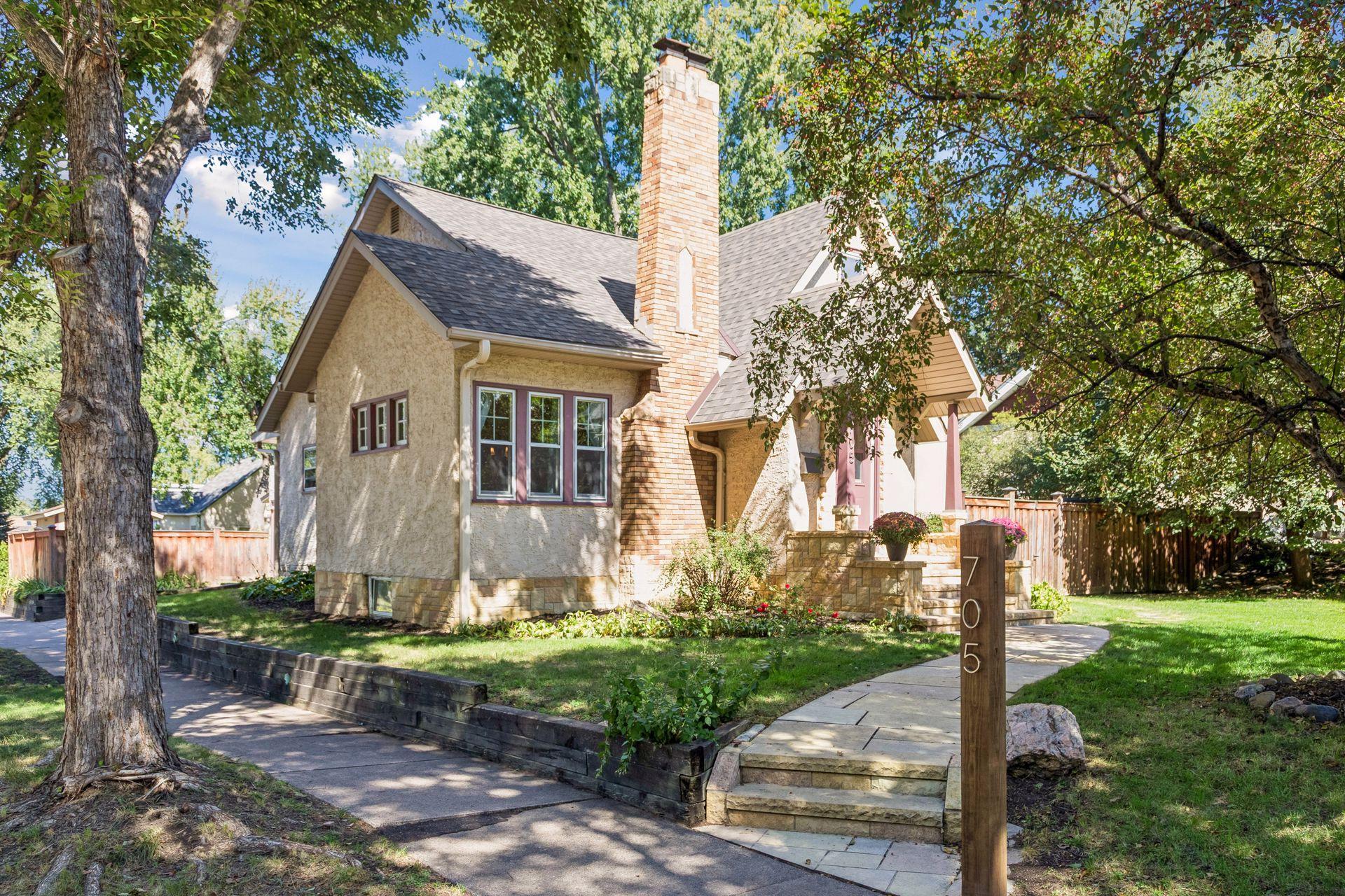 Timeless Tudor Charm on an Oversized Corner Lot