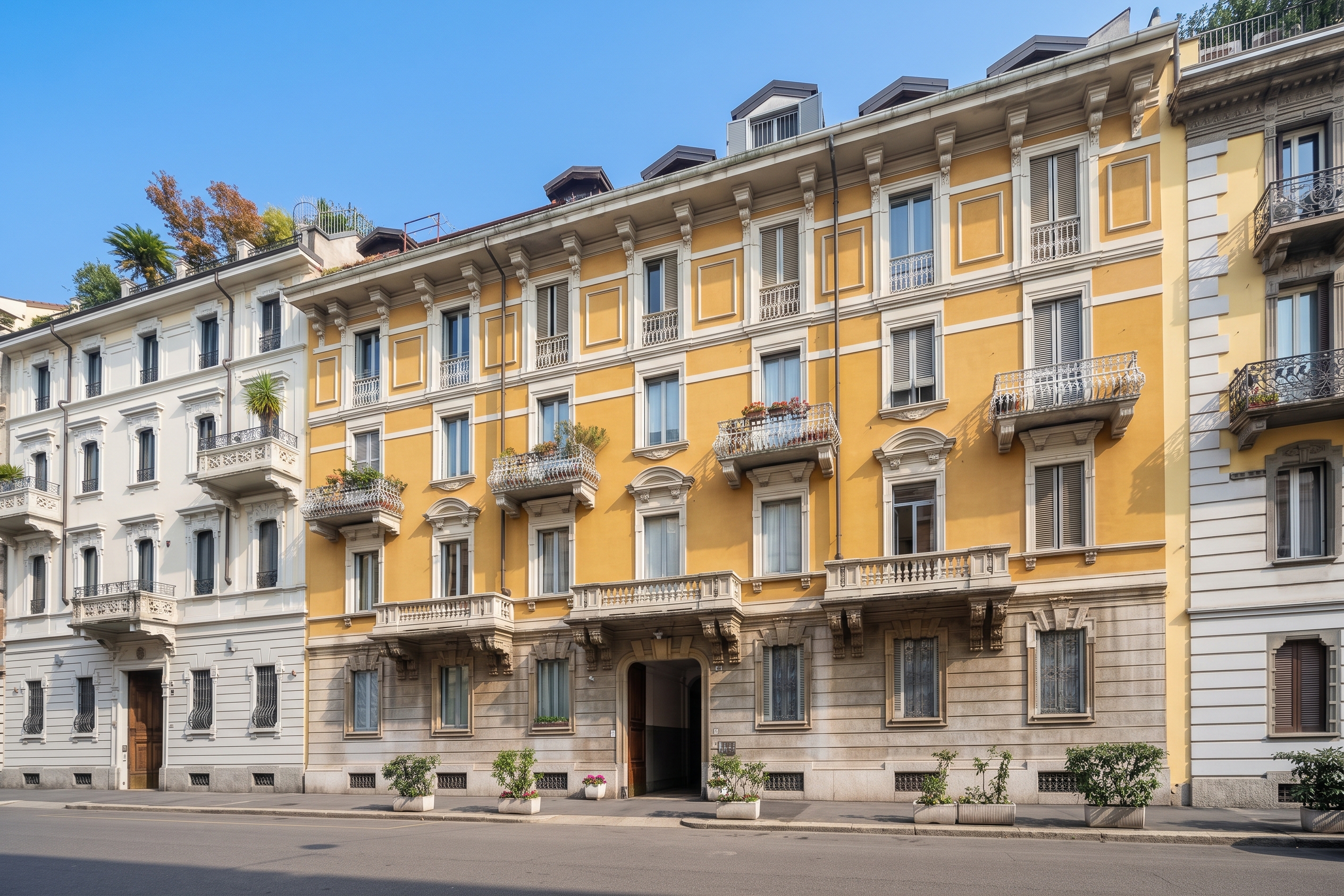 "Ready to live" apartment in via Menotti