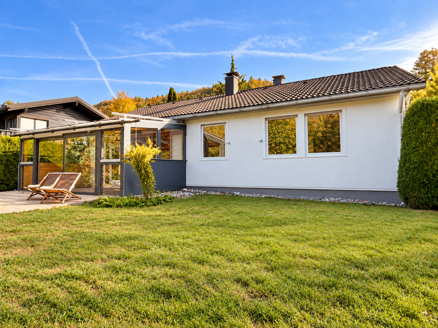 Ihr neues Zuhause – Bungalow mit Wintergarten und großzügigem Platzangebot - Einziehen und wohlfühlen