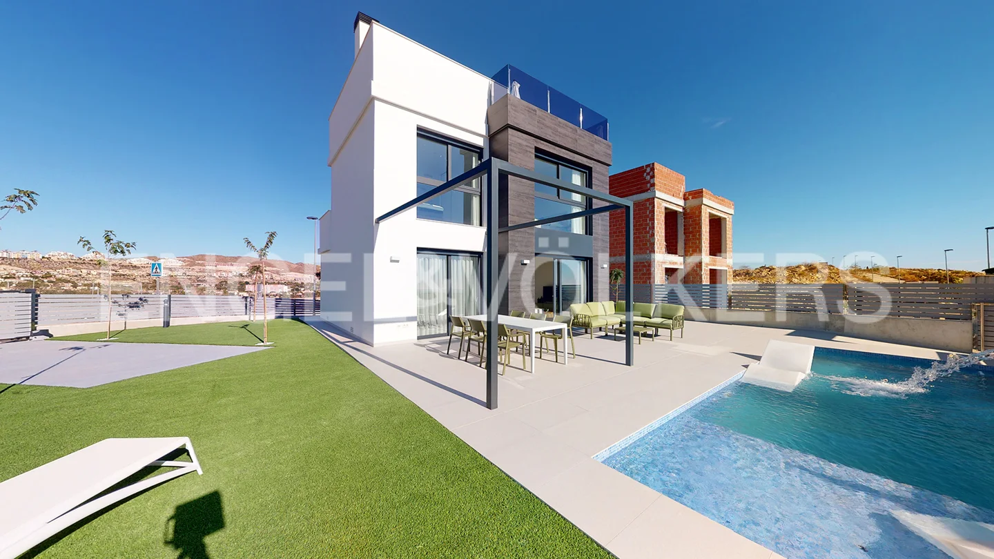 Villa-Neubauprojekt mit magischer Aussicht V1