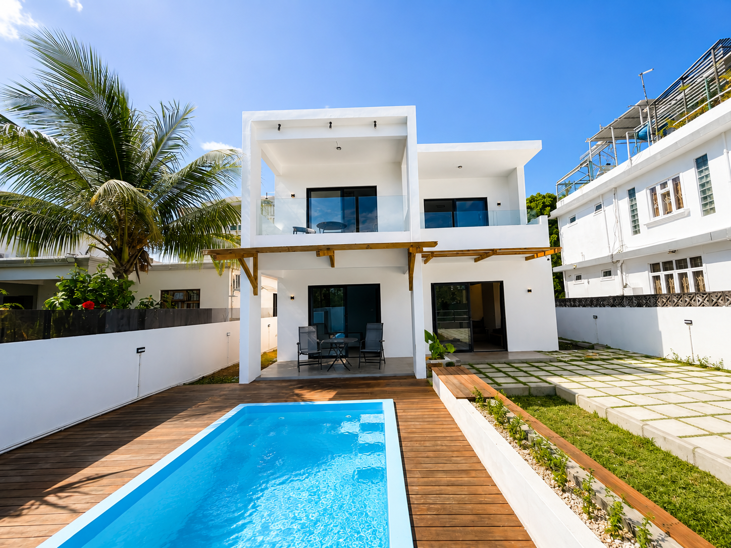Villa neuve de 3 chambres au cœur de Grand Baie
