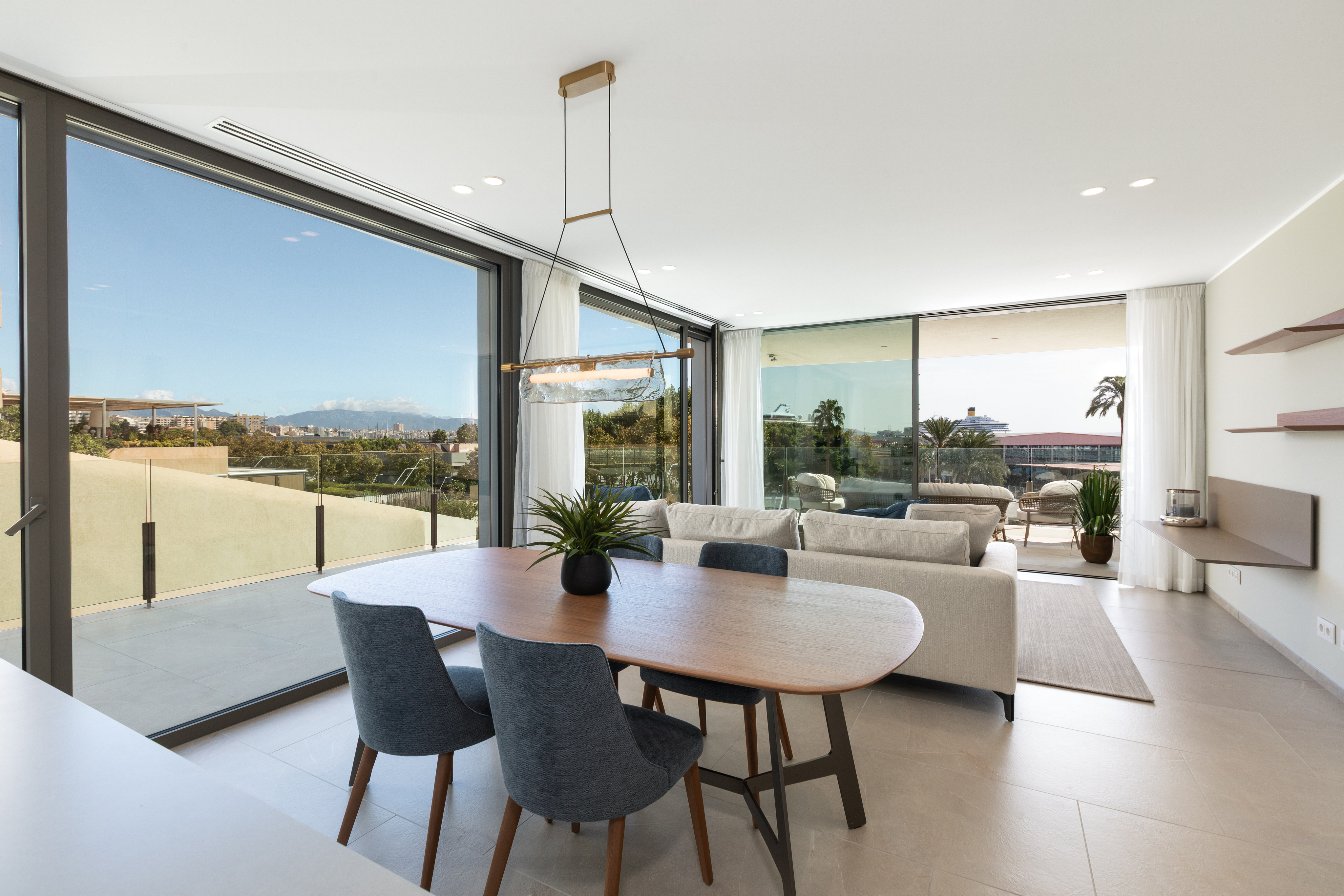 High-quality new built apartment at the port
