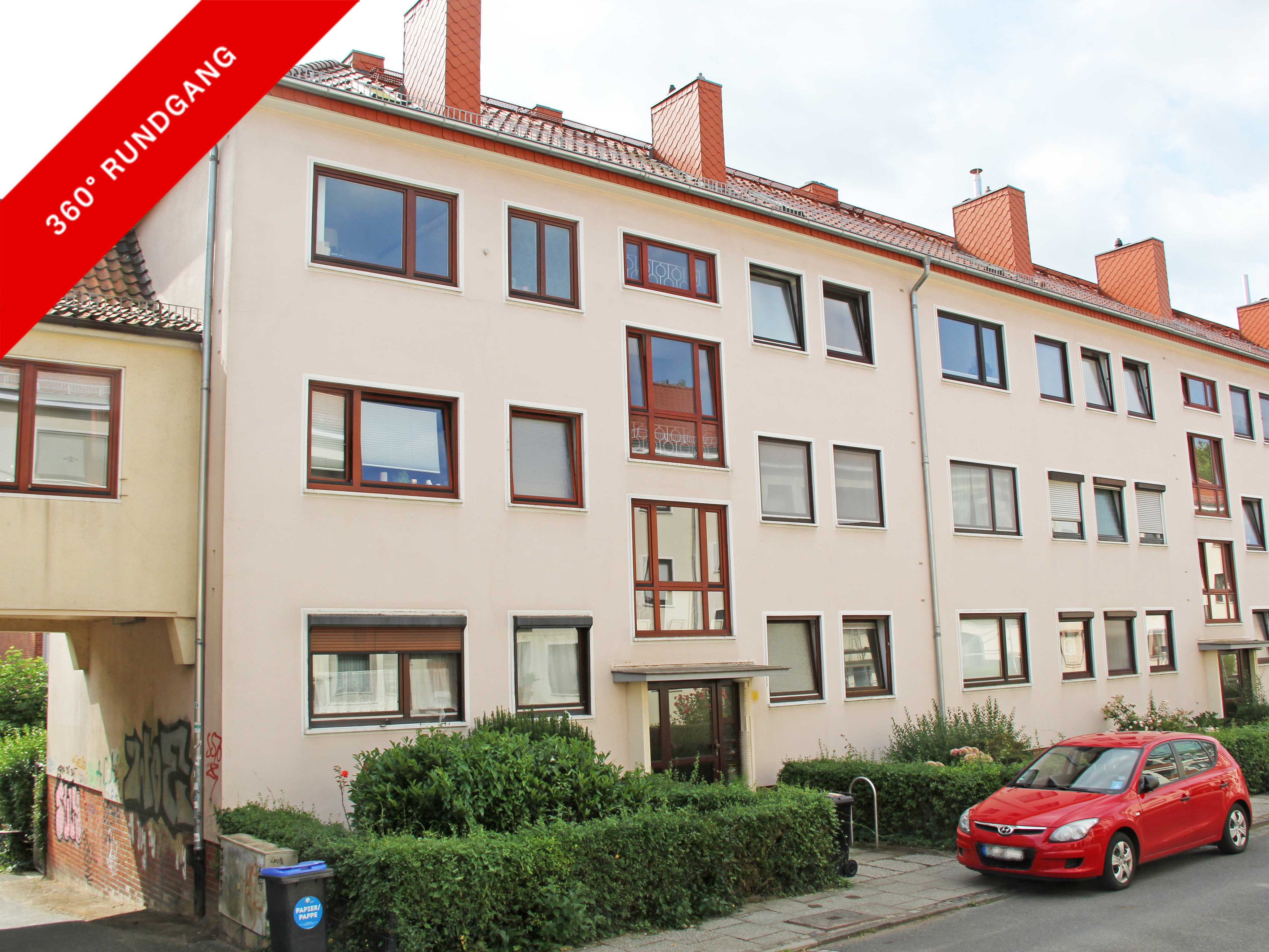 Komfortable 3‑Zimmer‑ETW im 2. OG mit neuem Dach und zusätzlichem Dachbodenraum in der Bremer Neustadt!