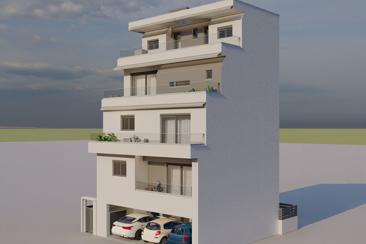 Luxury new-built 93 sq.m. in the heart of Kalamaria