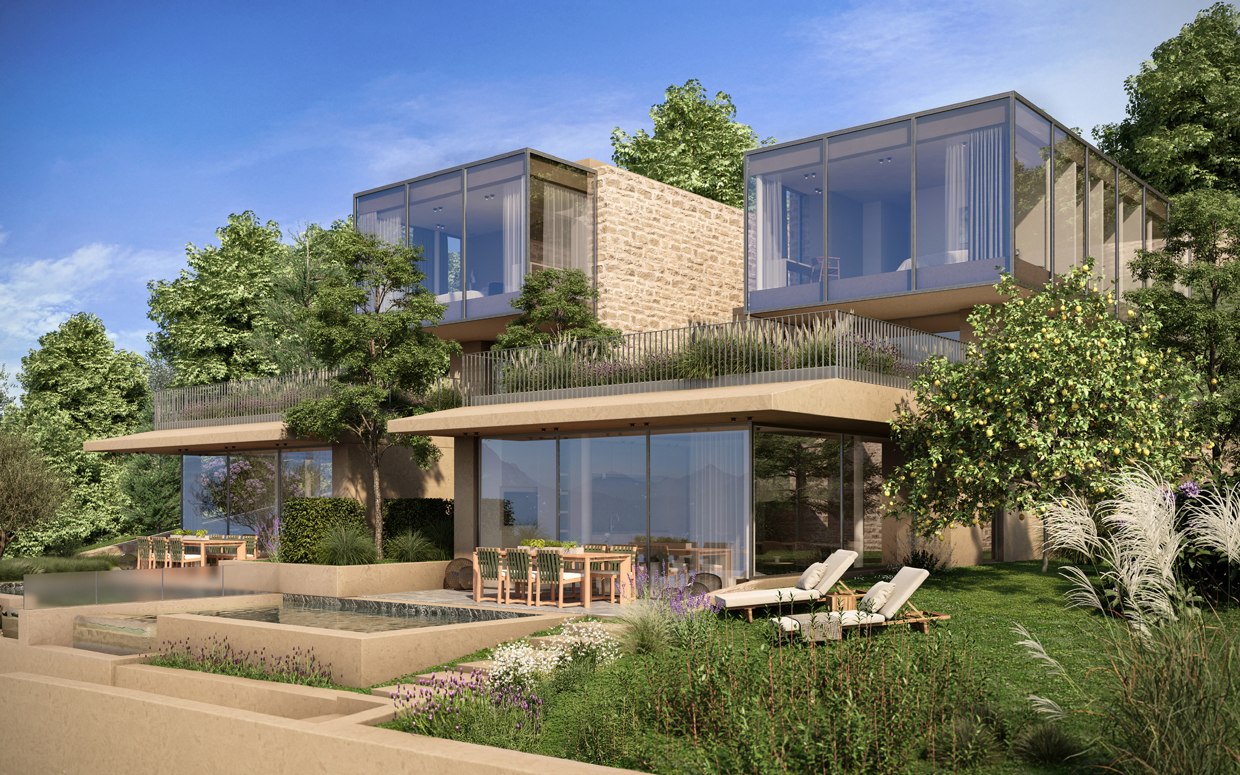 WATERLINE – Four Private Lakefront Residences