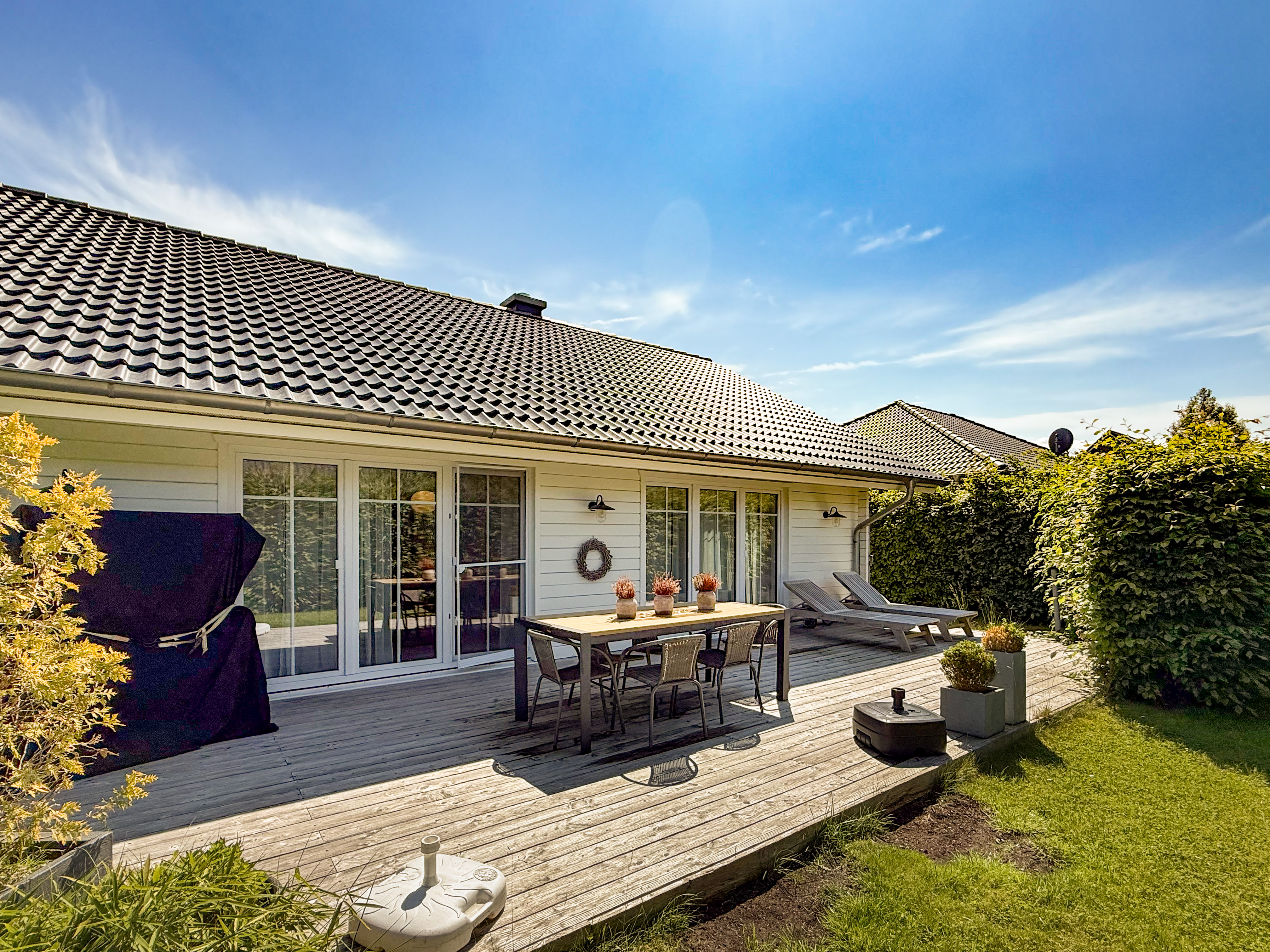 Exklusiver Rückzugsort zur Miete: Modernes Schwedenhaus in Ostsee-/Schleinähe