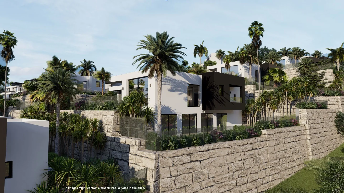 Large Villa in an innovative project in Mijas
