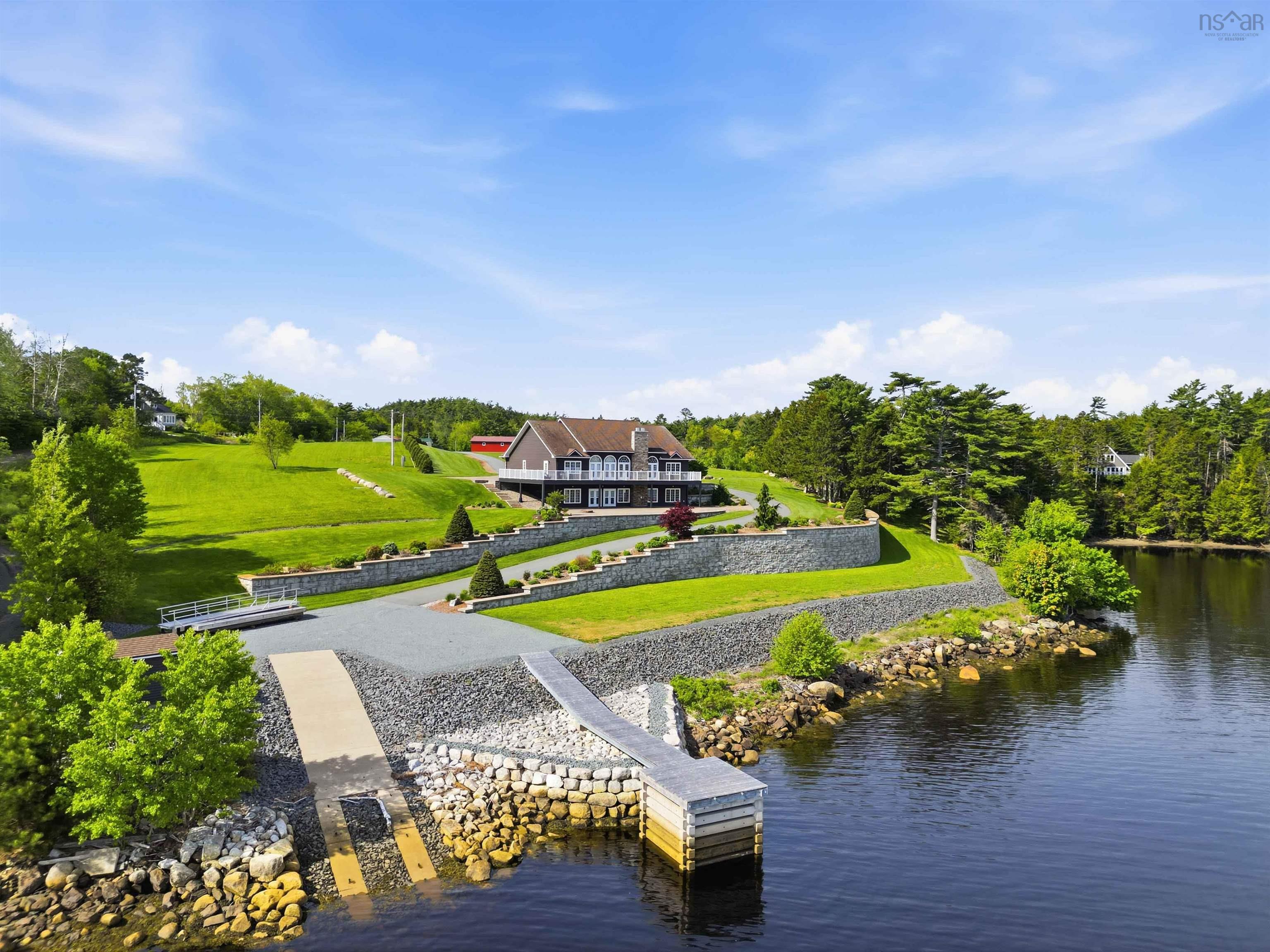 Distinguished Home with 8.8 Acres and 350' of Waterfront