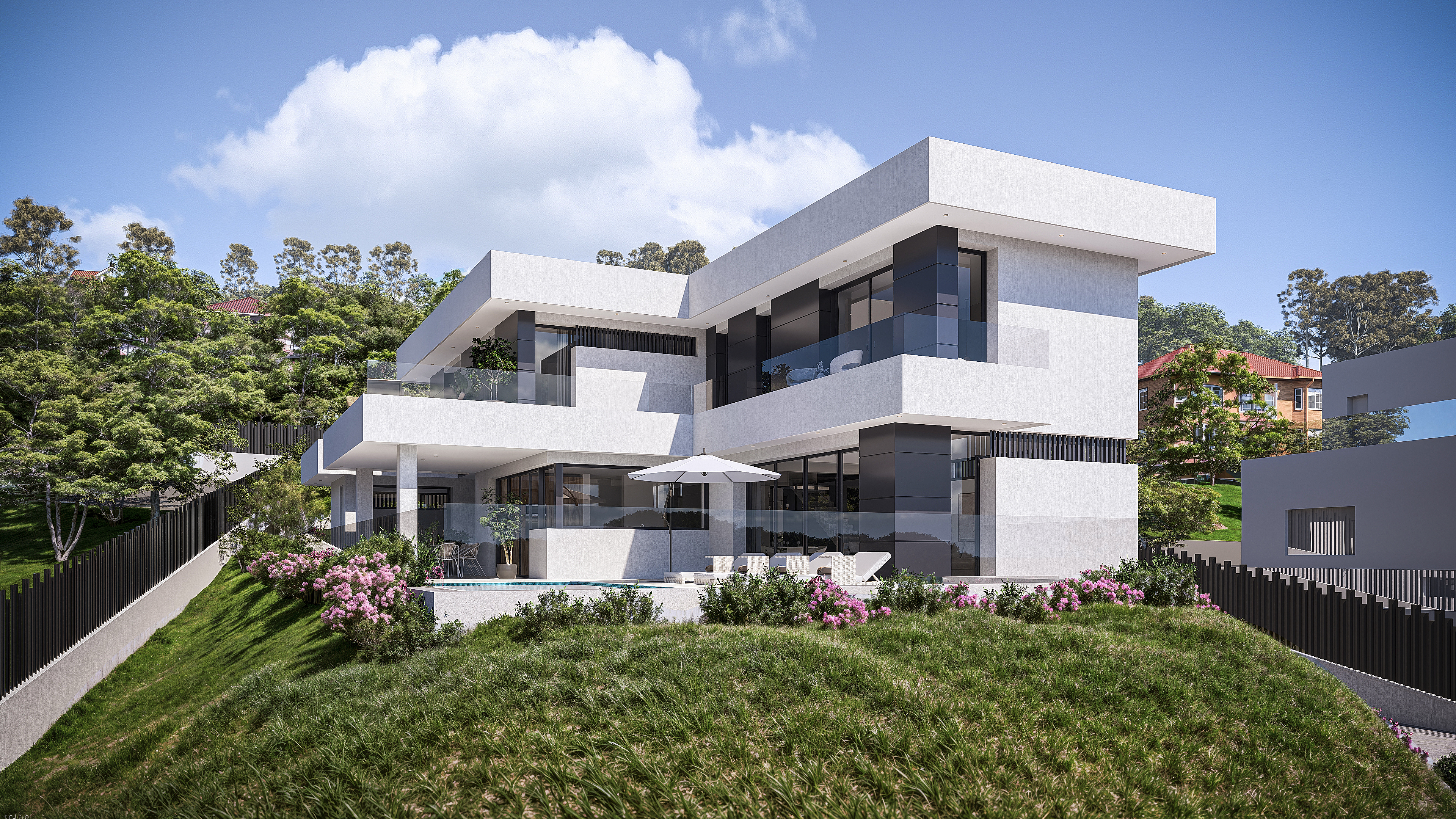 Exclusive new-build chalet on the slopes of Mount Naranco: contemporary architecture, privileged views.
