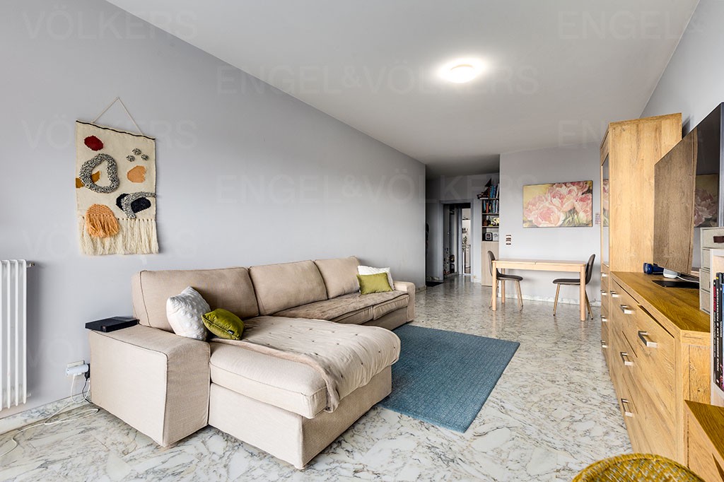 Appartement 3 pièces avec garage, 2 terrasses et vue mer