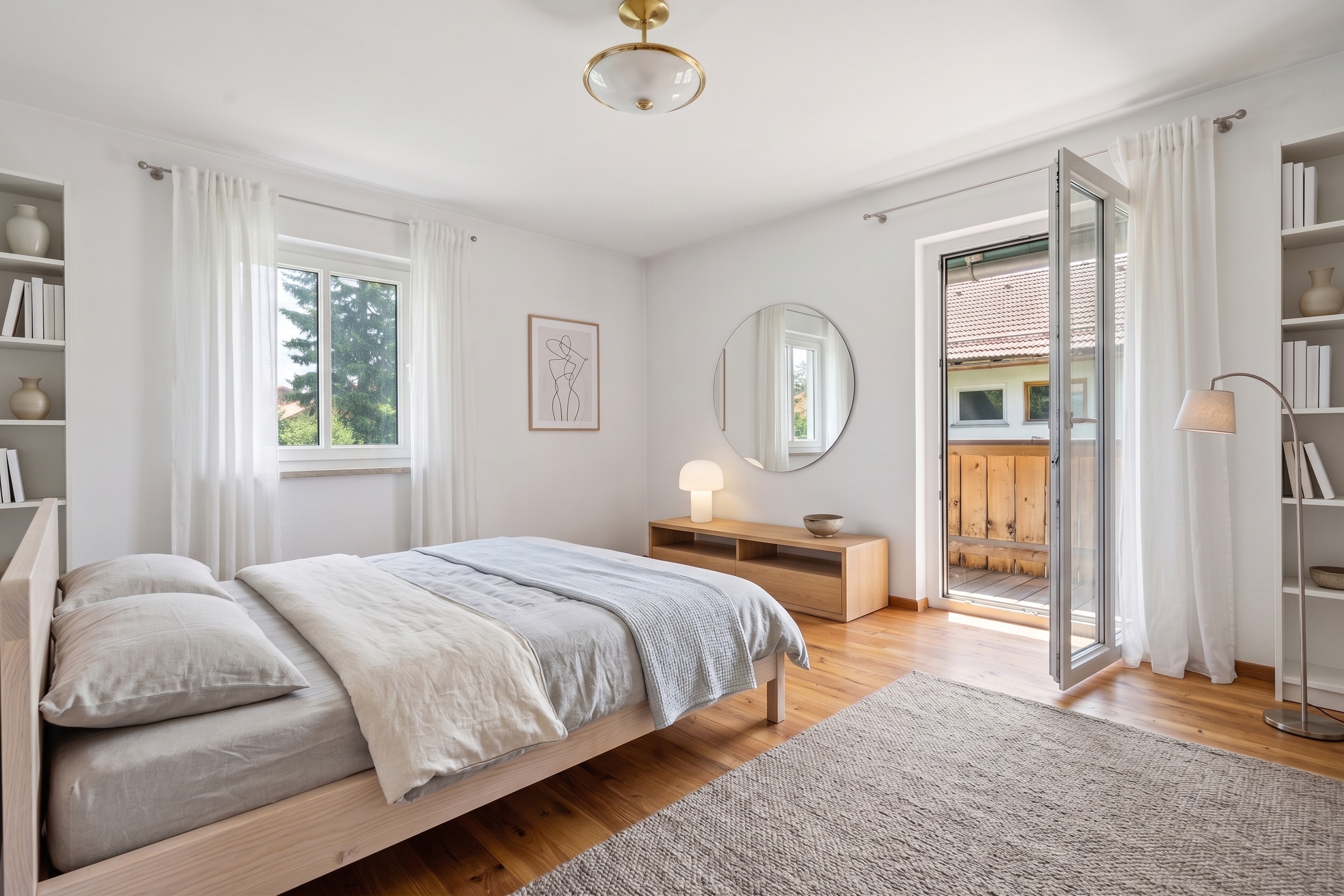 Ein Zuhause mit Bergblick, großzügigem Grundstück und Raum für neue Ideen [KI-modifiziert]