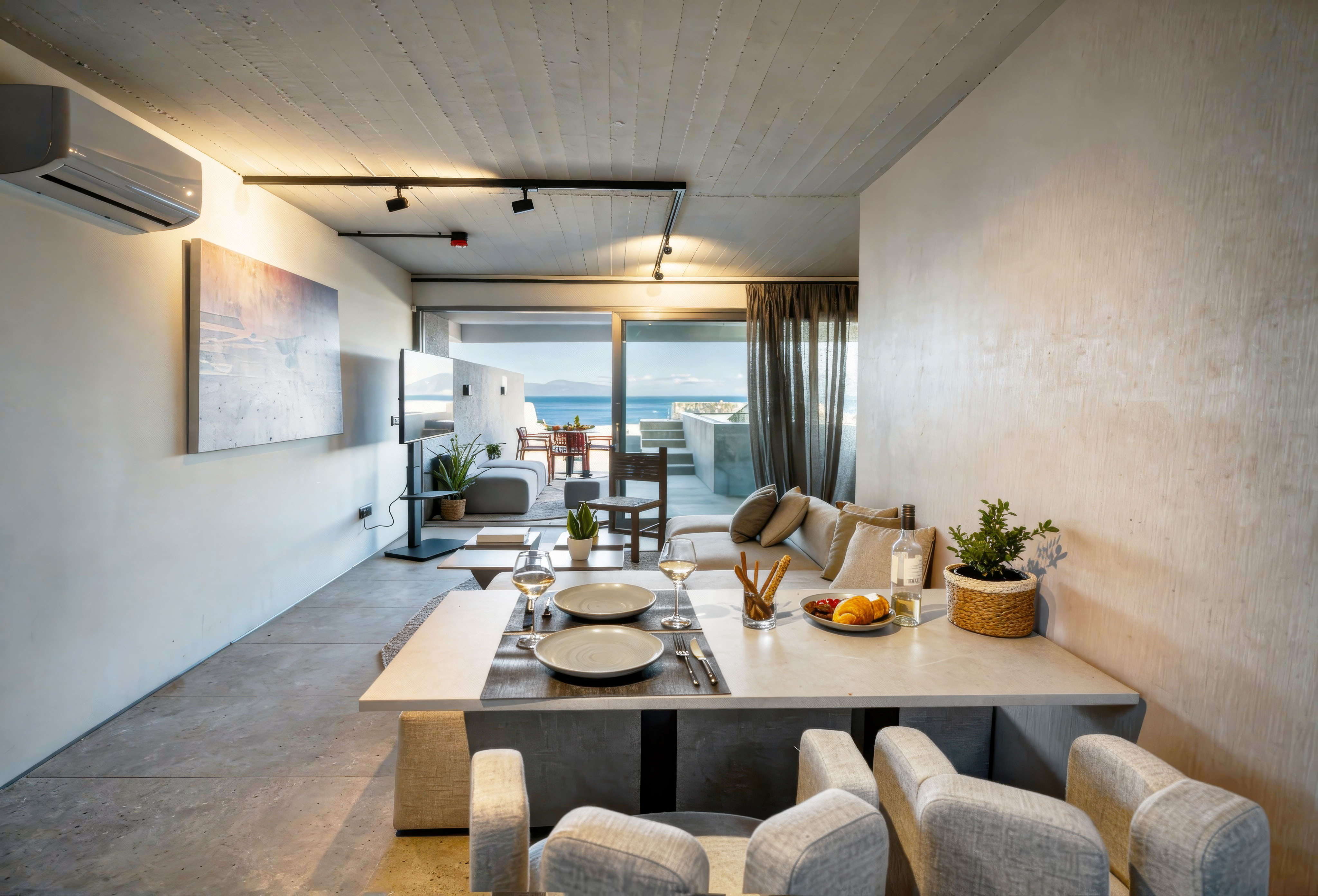 Unique 52 sq.m. apartment in Schinias
