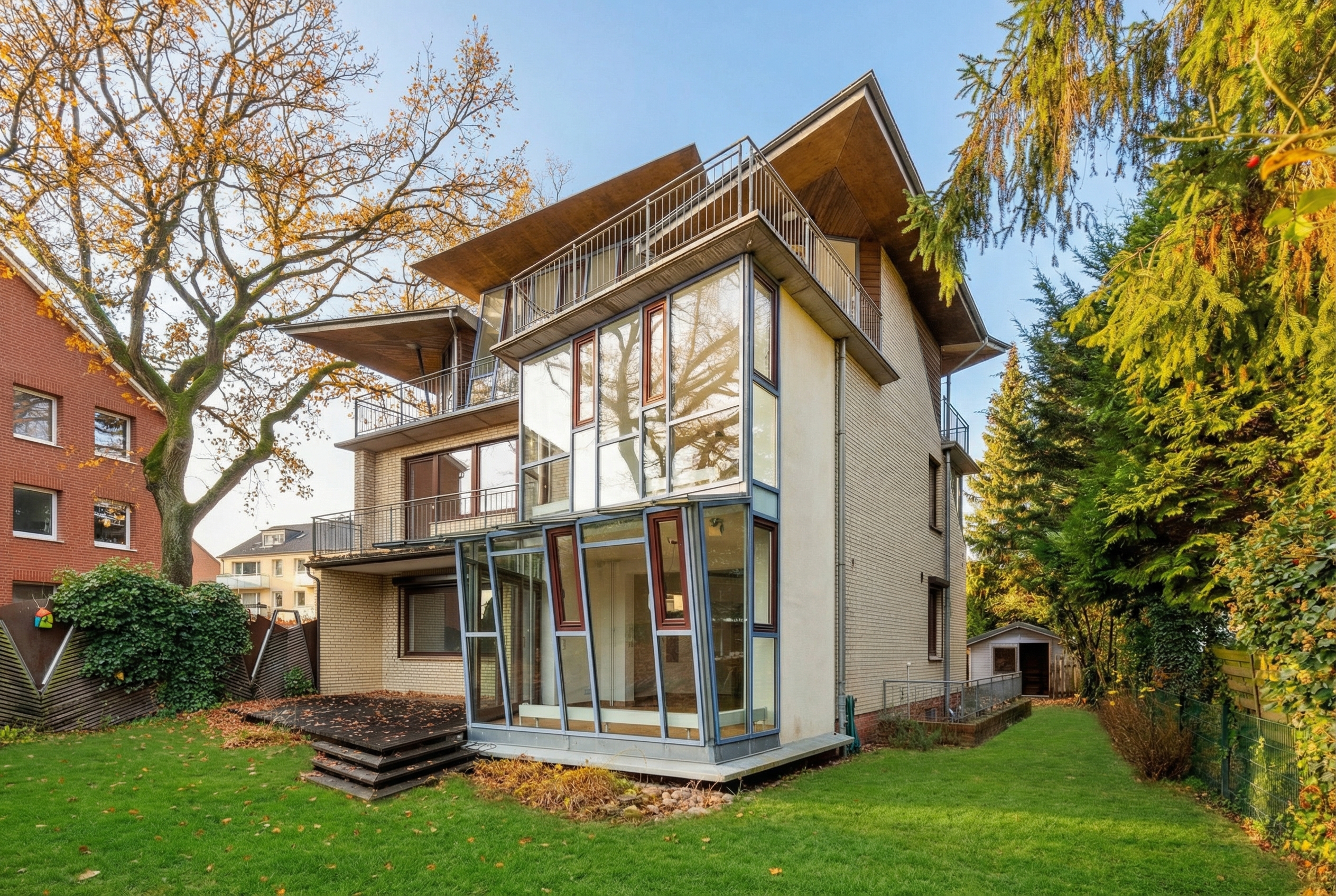 Attraktives Architektenhaus in Garstedt [KI-modifiziert]