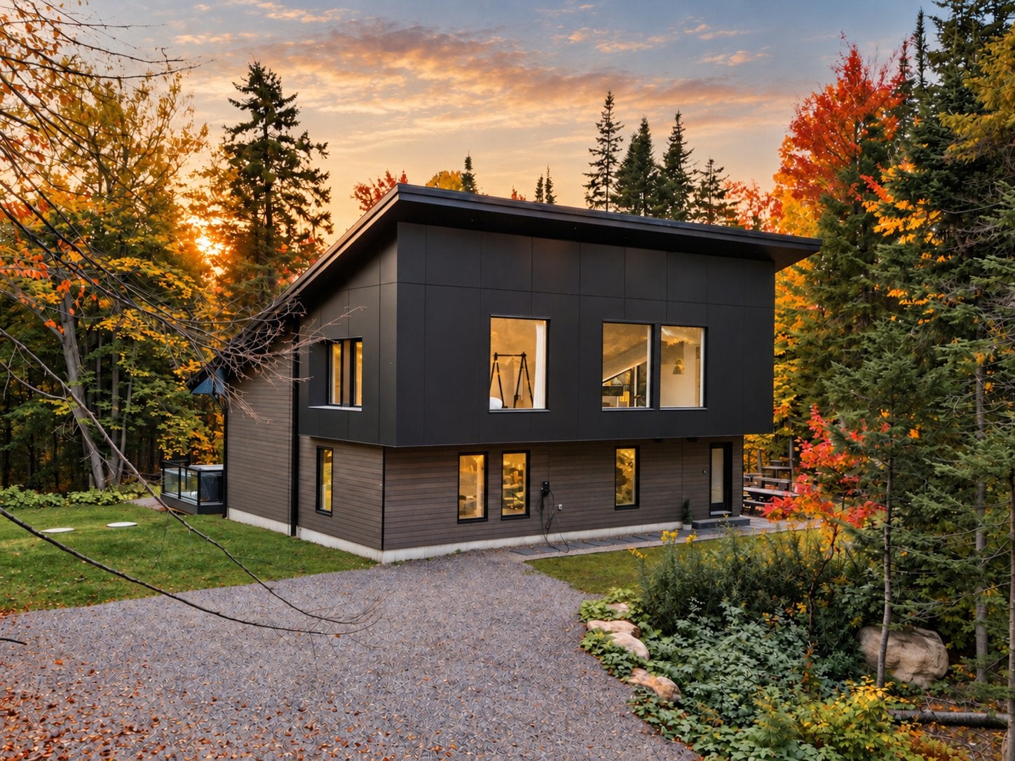 Ideal setting for outdoor enthusiasts