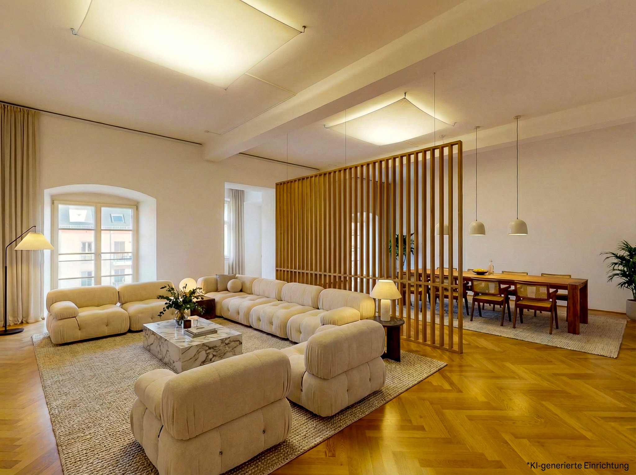 Exklusive 4-Zimmer-Wohnung im denkmalgeschützten Dalberger Hof