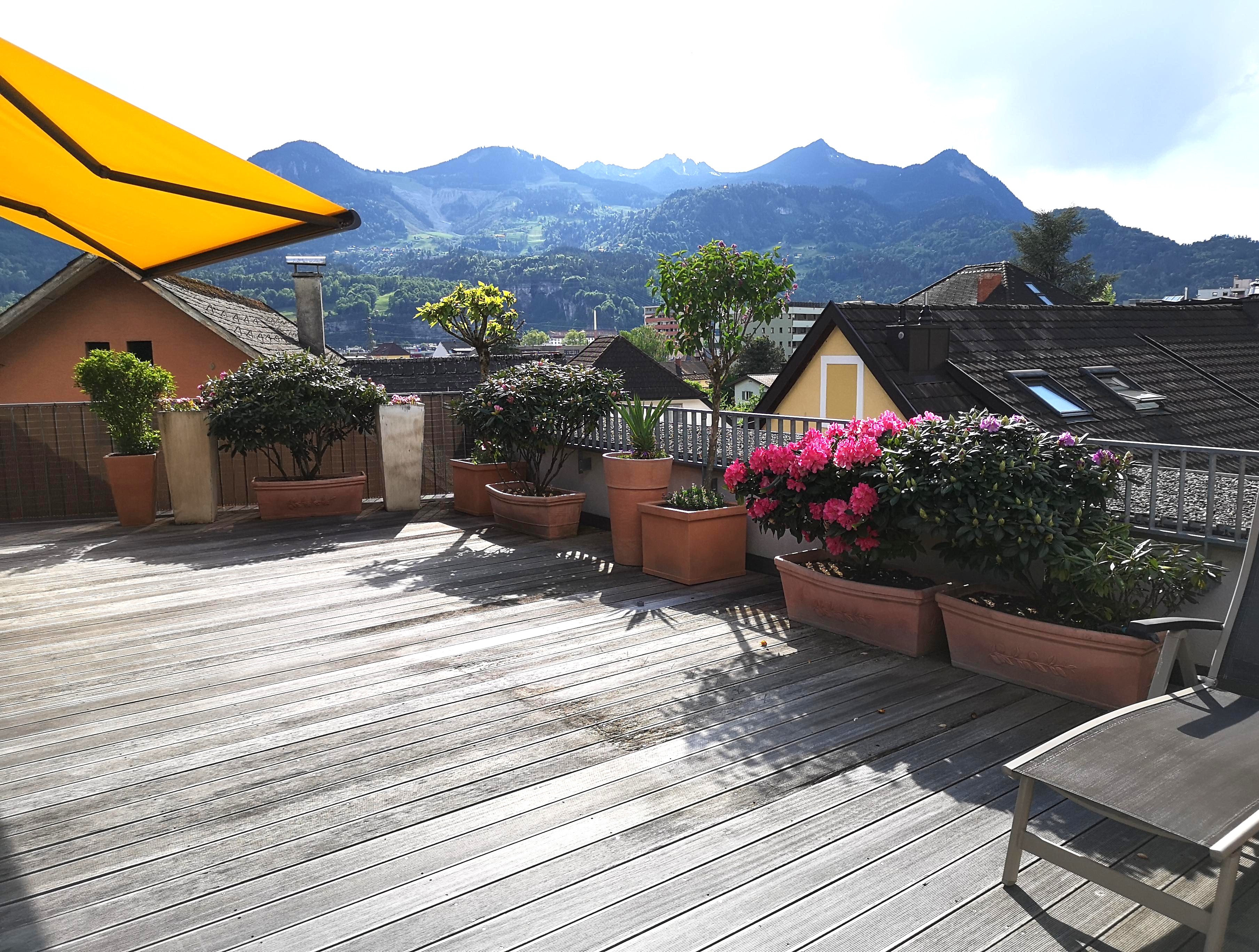 Exclusive penthouse duplex with 100 m² rooftop terrace and Alpine panorama!