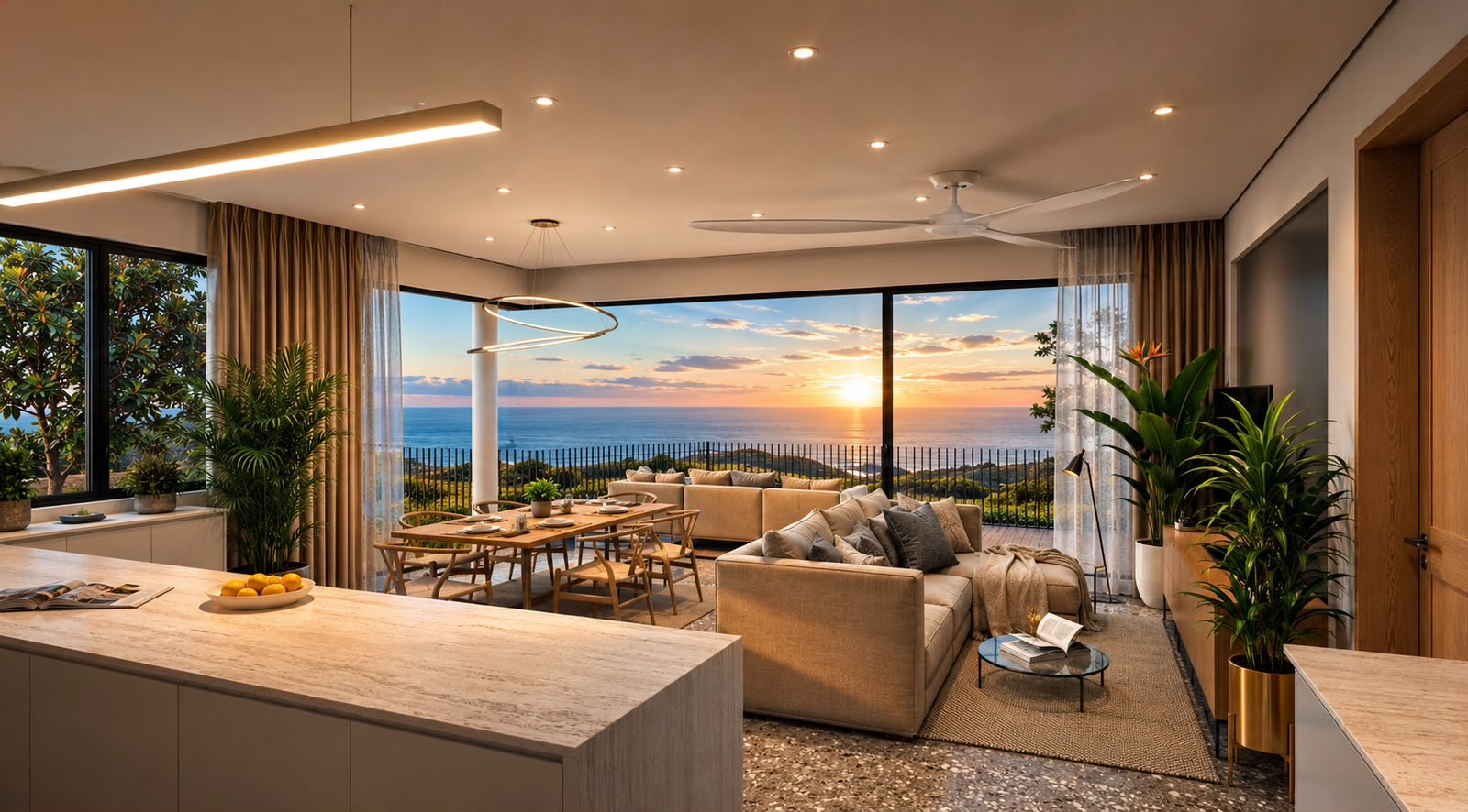 Luxury Seaviews 3-Bedroom Apartment for Sale Seaton Estate