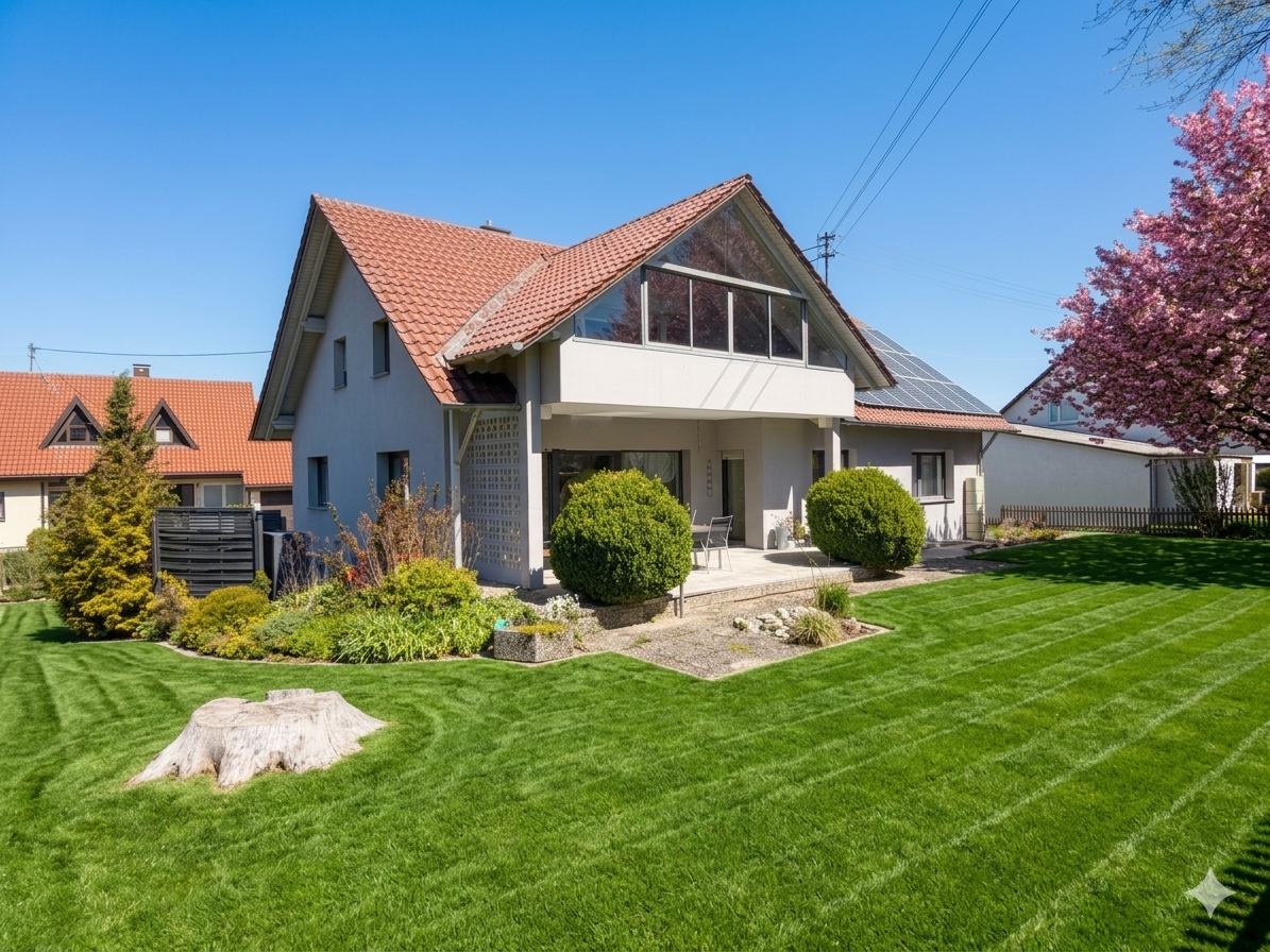 Viel Raum für Ihre Wohnideen: Modernisiertes Haus mit Gartenidylle und Wohlfühlcharakter