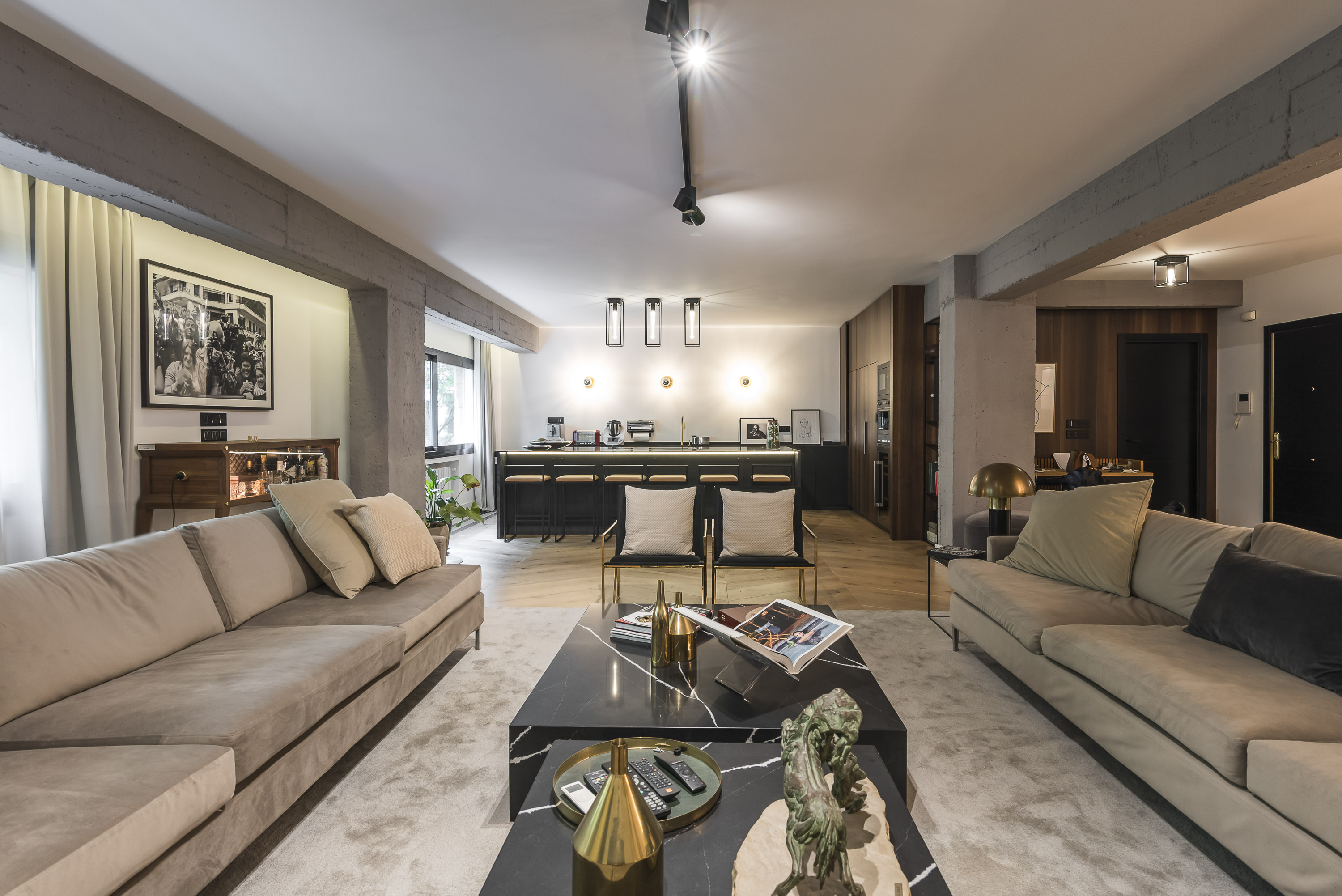 Nordic style in La Castellana neighborhood.