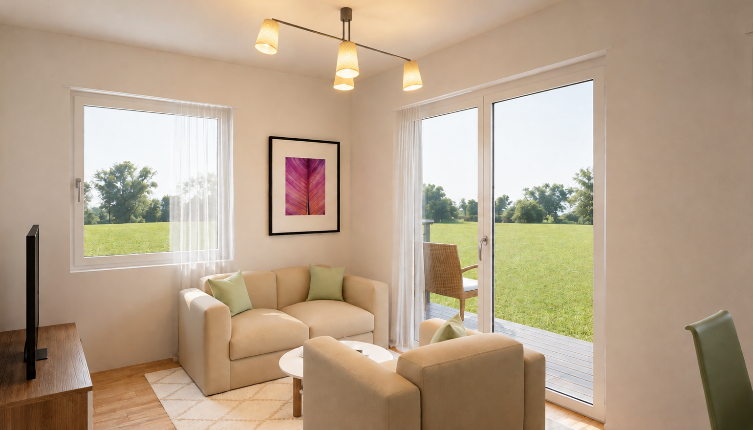 Ideal für Pendler - Exklusiver Neubau in Stuttgart‑Rohr: 1-Zimmer Apartment [AI-modified]