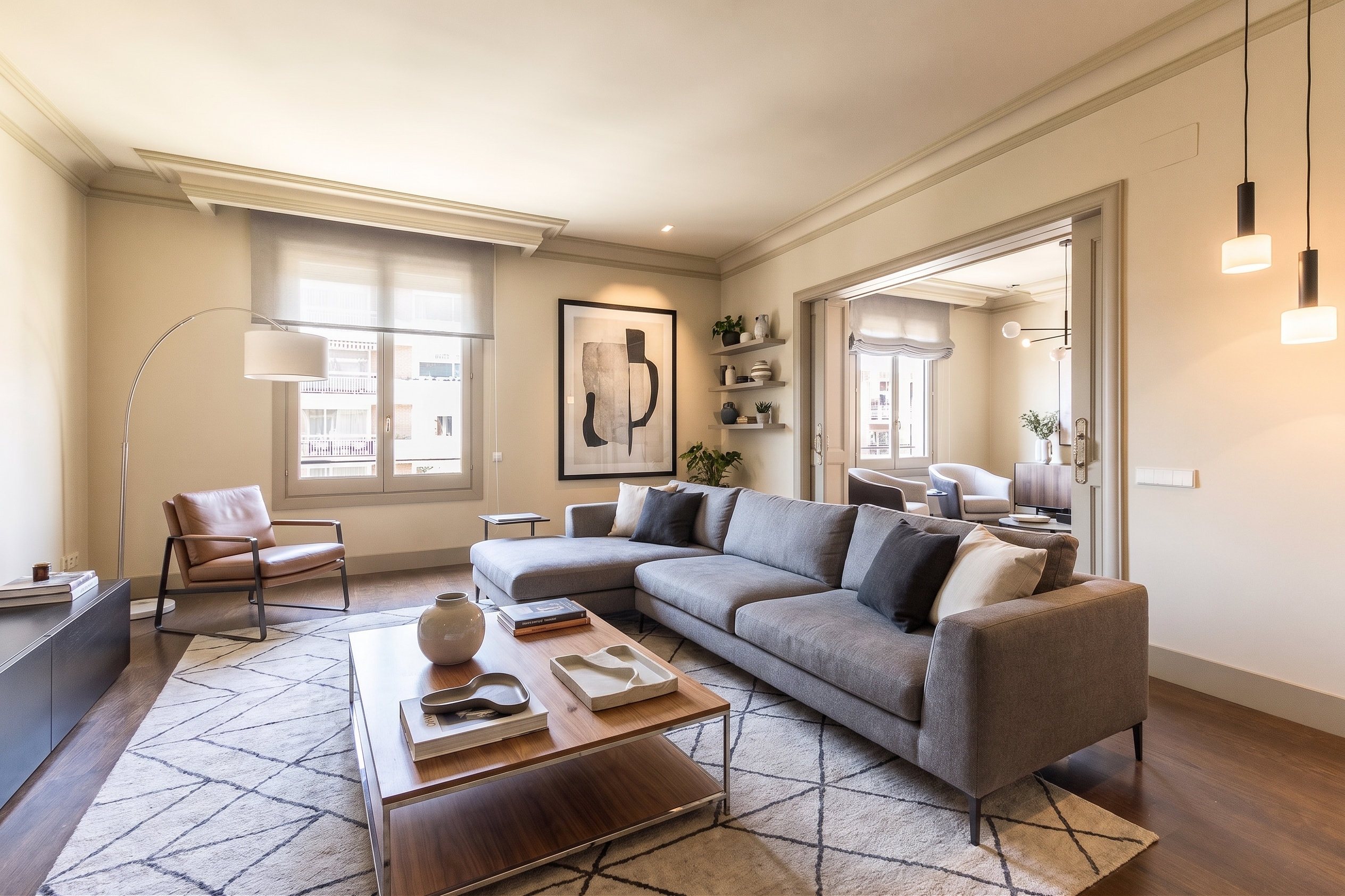Exclusivity and elegance in the best location in Turó Parc [AI-modified]