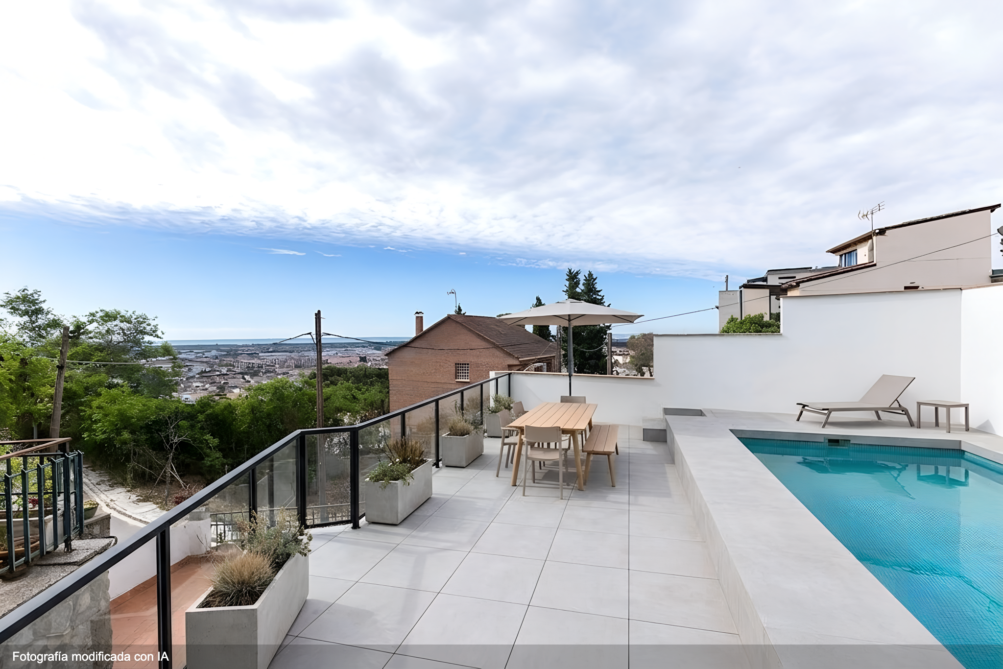 A unique property designed for two families