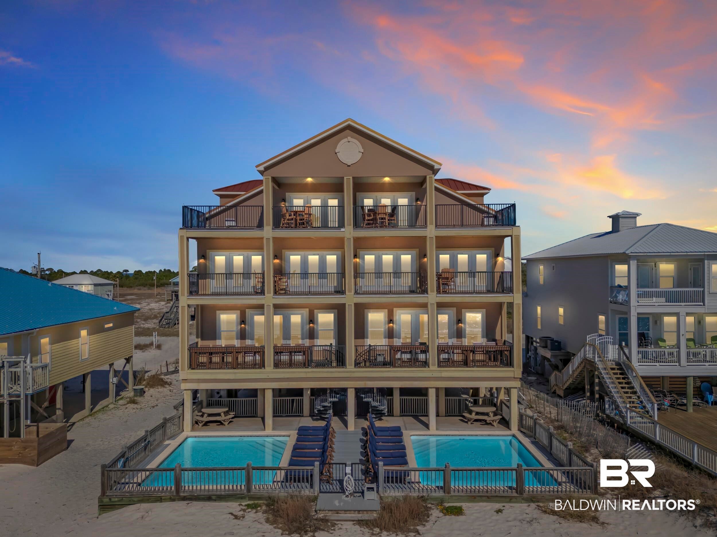 12BR Gulf-Front Luxury Estate