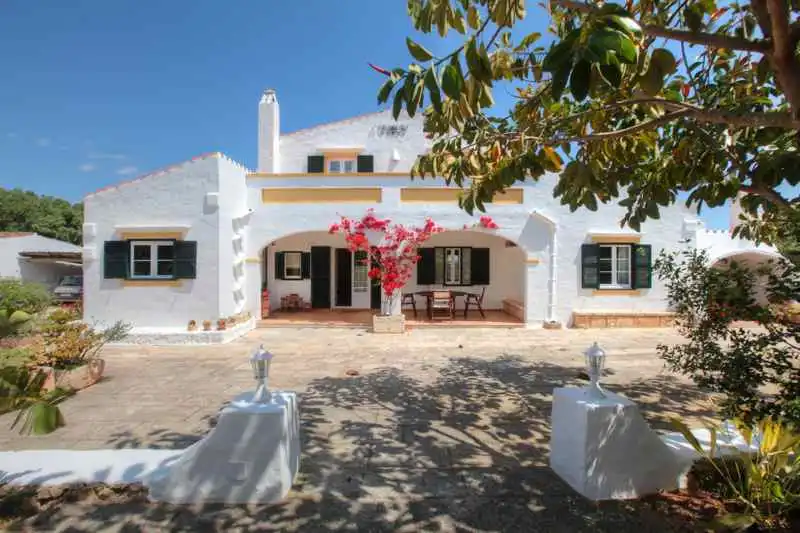 Ferienvermietung - Schönes menorquinisches Landhaus mit Pool in Sant Lluís, Menorca