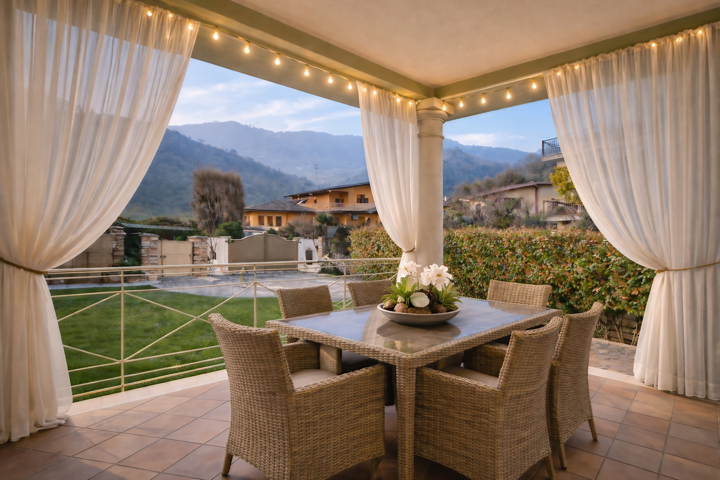 Il piacere di sentirsi a Casa: 
Villa tra Verde e Luce