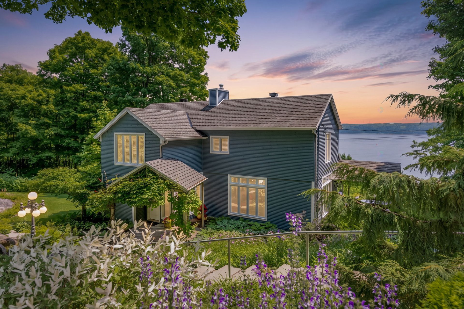 Country cottage with breathtaking views of the river