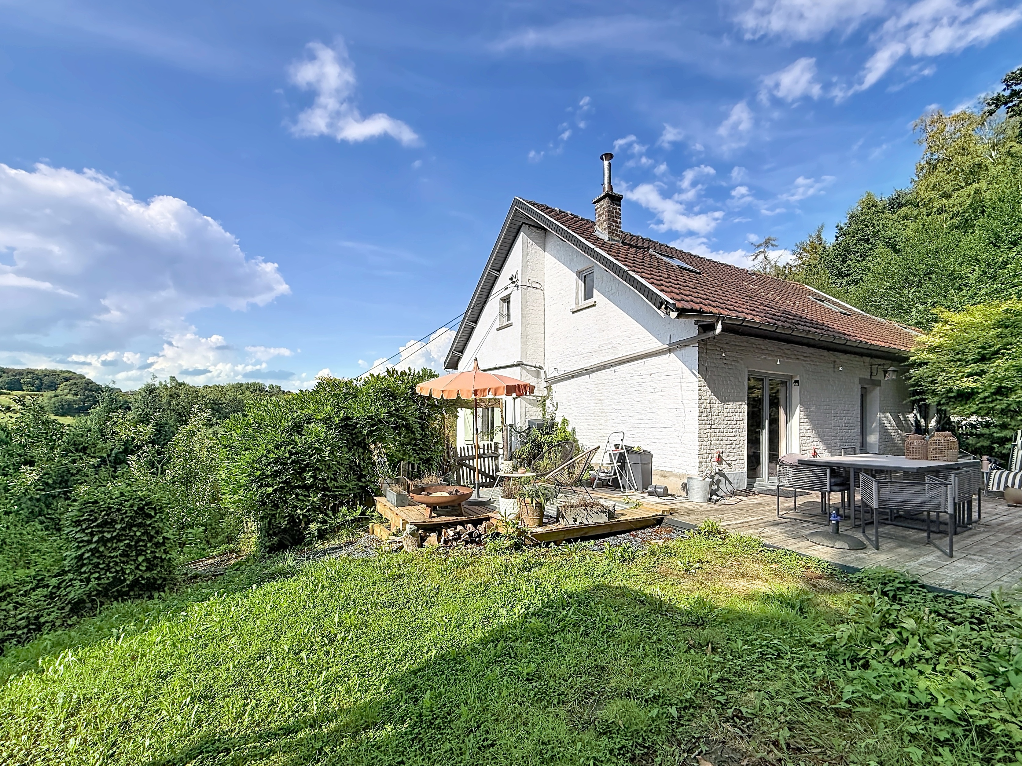 Villa met 4 slaapkamers en een adembenemend uitzicht over het platteland