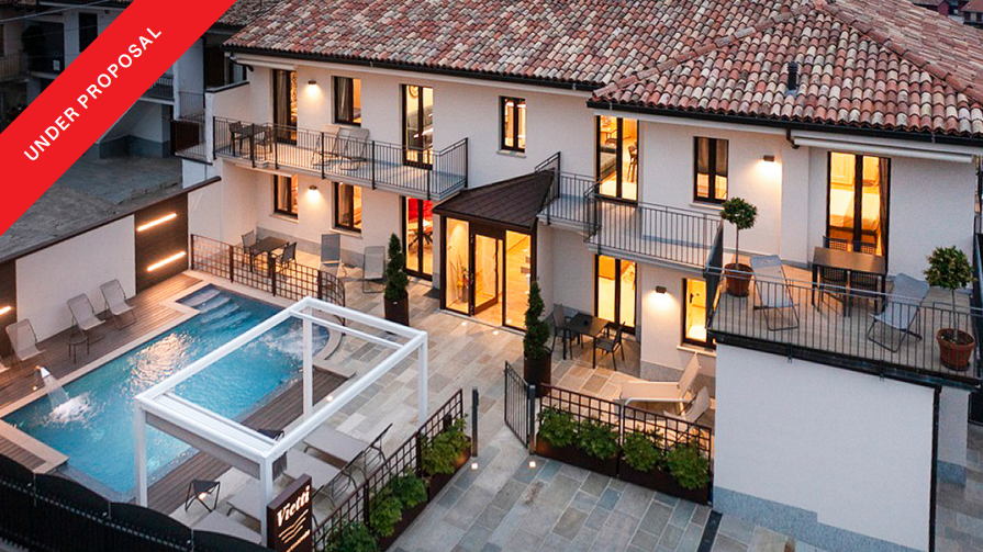 "Schlüsselfertige" Boutique-Wohnanlage mit Pool