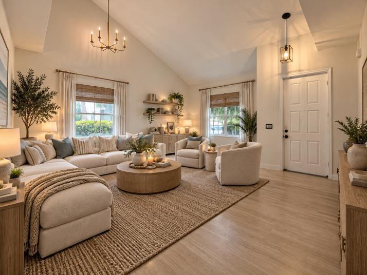 Open Living, Great Schools, Lake Views Included