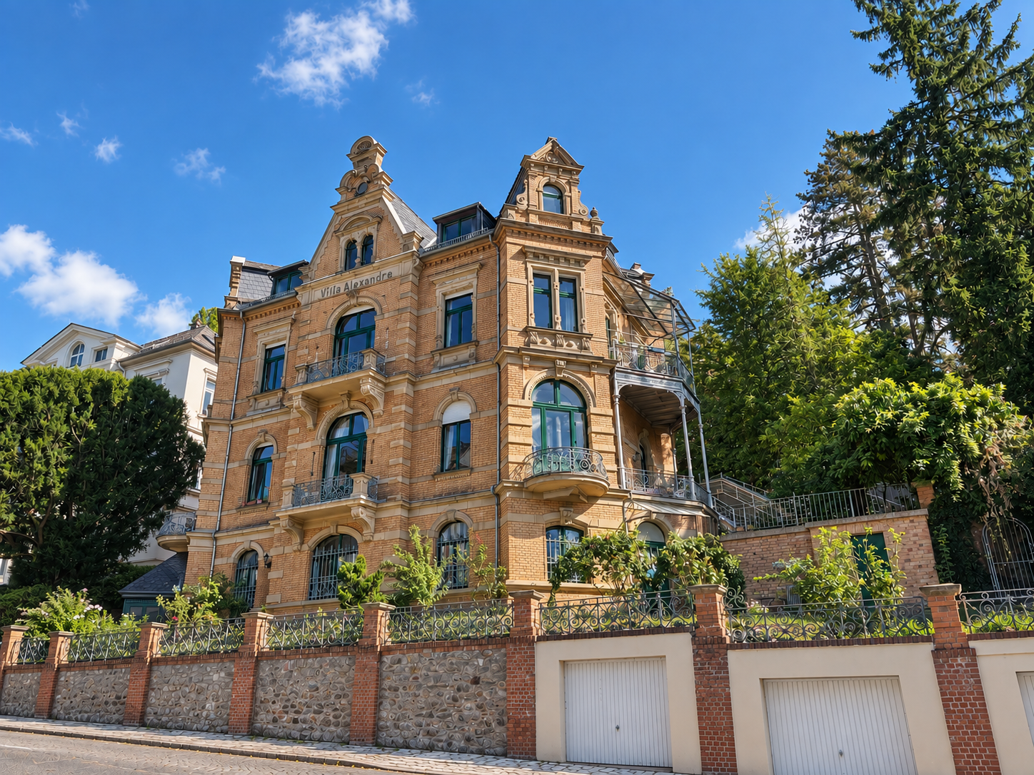 Stilvolle Altbauwohnung mit Terrasse und Gartenbereich im Wiesbadener Nerotal