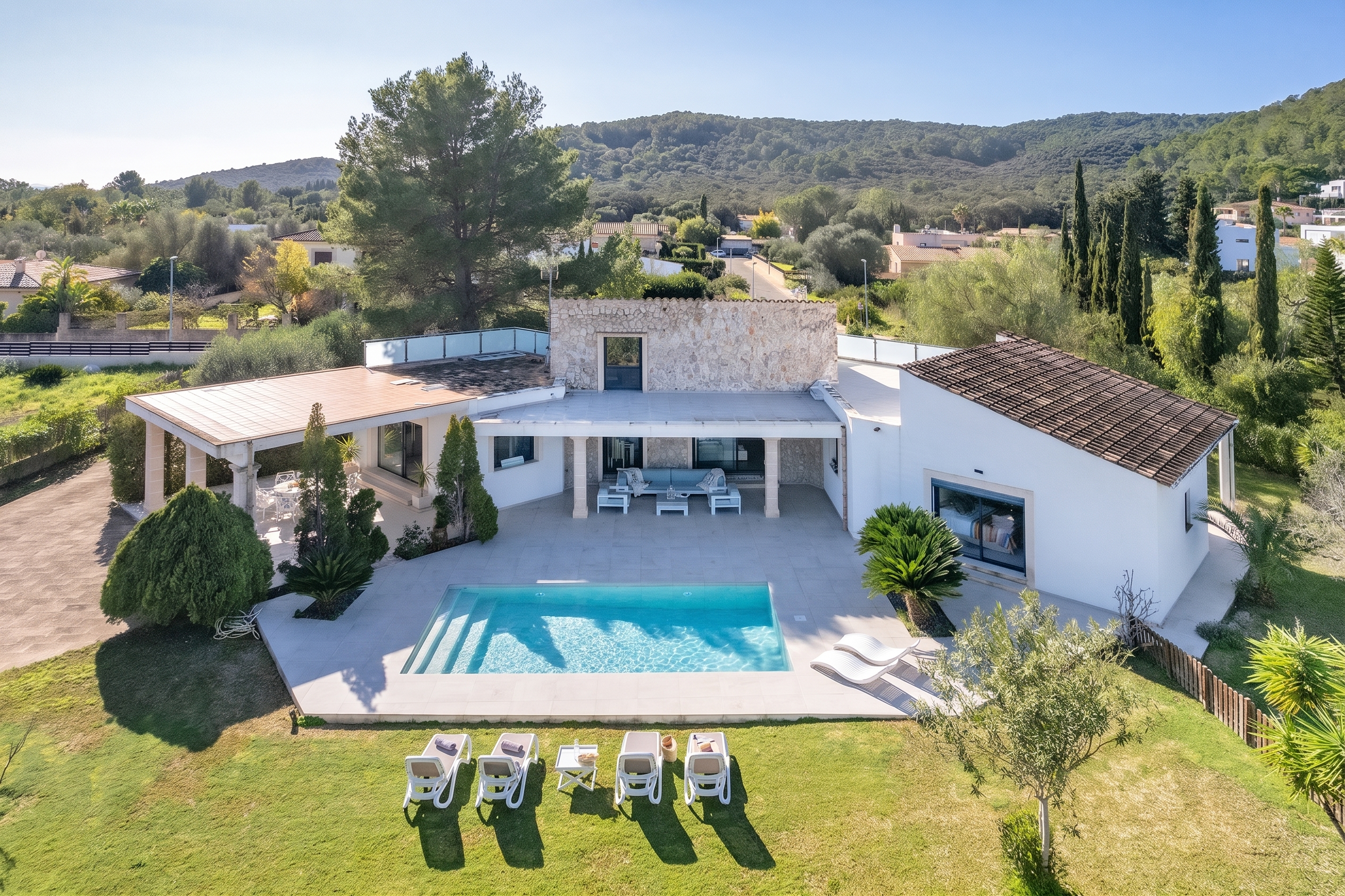 Villa familiar con licencia turística en Crestatx, Sa Pobla